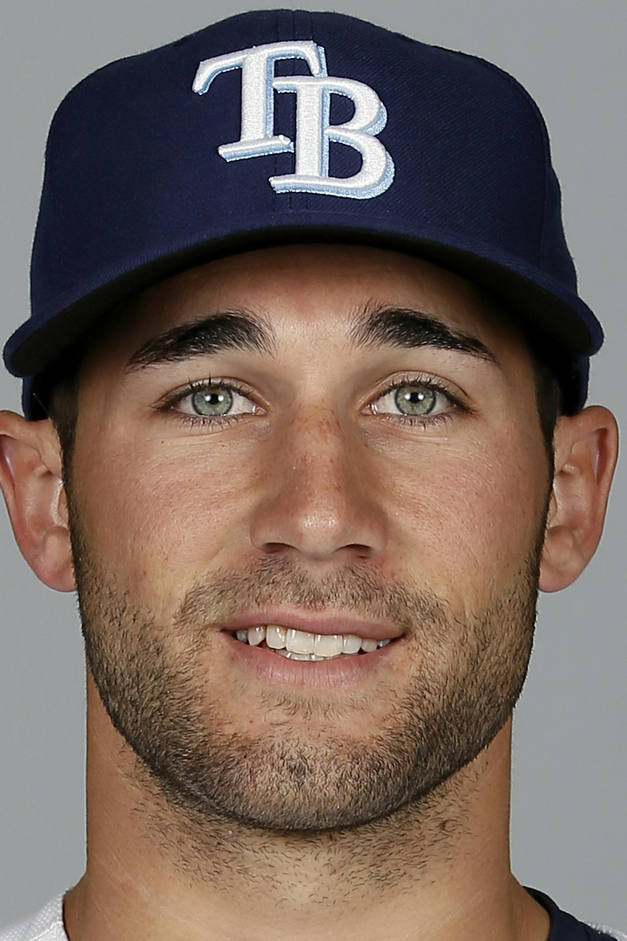 This is a 2015 photo of Kevin Kiermaier of the Tampa Bay Rays baseball team. This image reflects the Rays active roster as of Friday Feb. 27, 2015, when this image was taken. (AP Photo/Tony Gutierrez) ORG XMIT: FLTG150