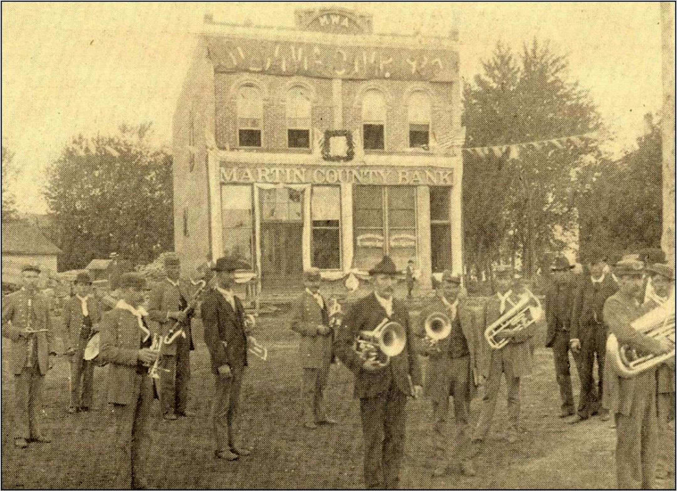 Martin County Bank, 1875. handout photo.