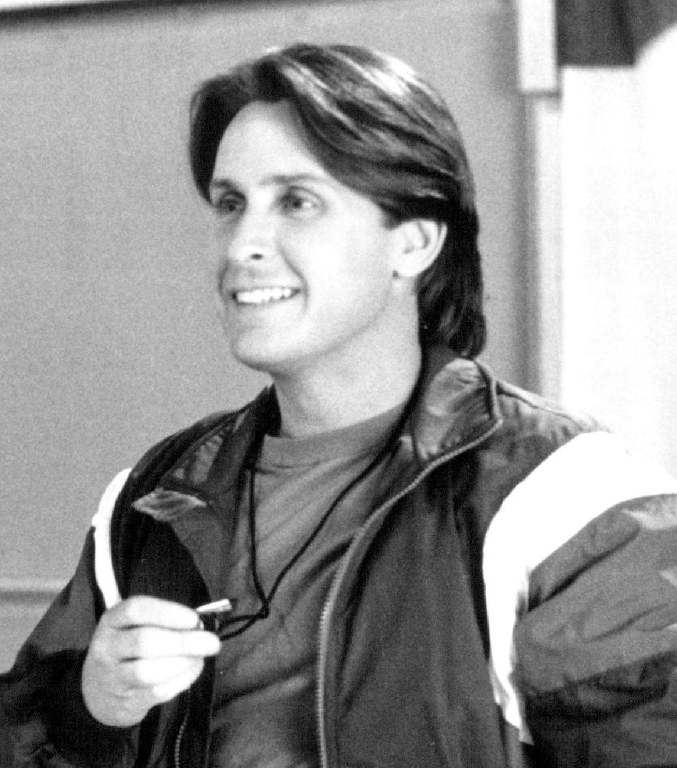 April 14, 1994 Left: LEFT: Emilio Estevez reprises his popular role as hockey coach Gordon Bombay, in "D2 The Mighty Ducks," Walt Disney Pictures' exciting new live-action comedy sequel to the box office hit "The Mighty Ducks." After a skating injury sidelines his professional hockey career, Gordon is offered a chance to coach Team USA at the Junior Goodwill Games in Los Angeles. For the event he reunites members of the team he originally guided to victory ó the Ducks ó and adds a few