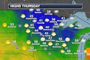 Cool, Cloudy, Windy Weather Continues - A Few Sprinkles Or Snowflakes The Next Few Days?