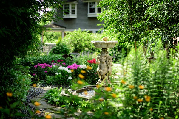 A 2016 archive photo of Beautiful Gardens winning backyard in Minneapolis’ Lowry Hill.
