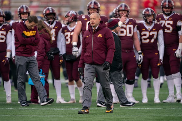 Gophers coach P.J. Fleck has four Big Ten victories since taking over, two each season.