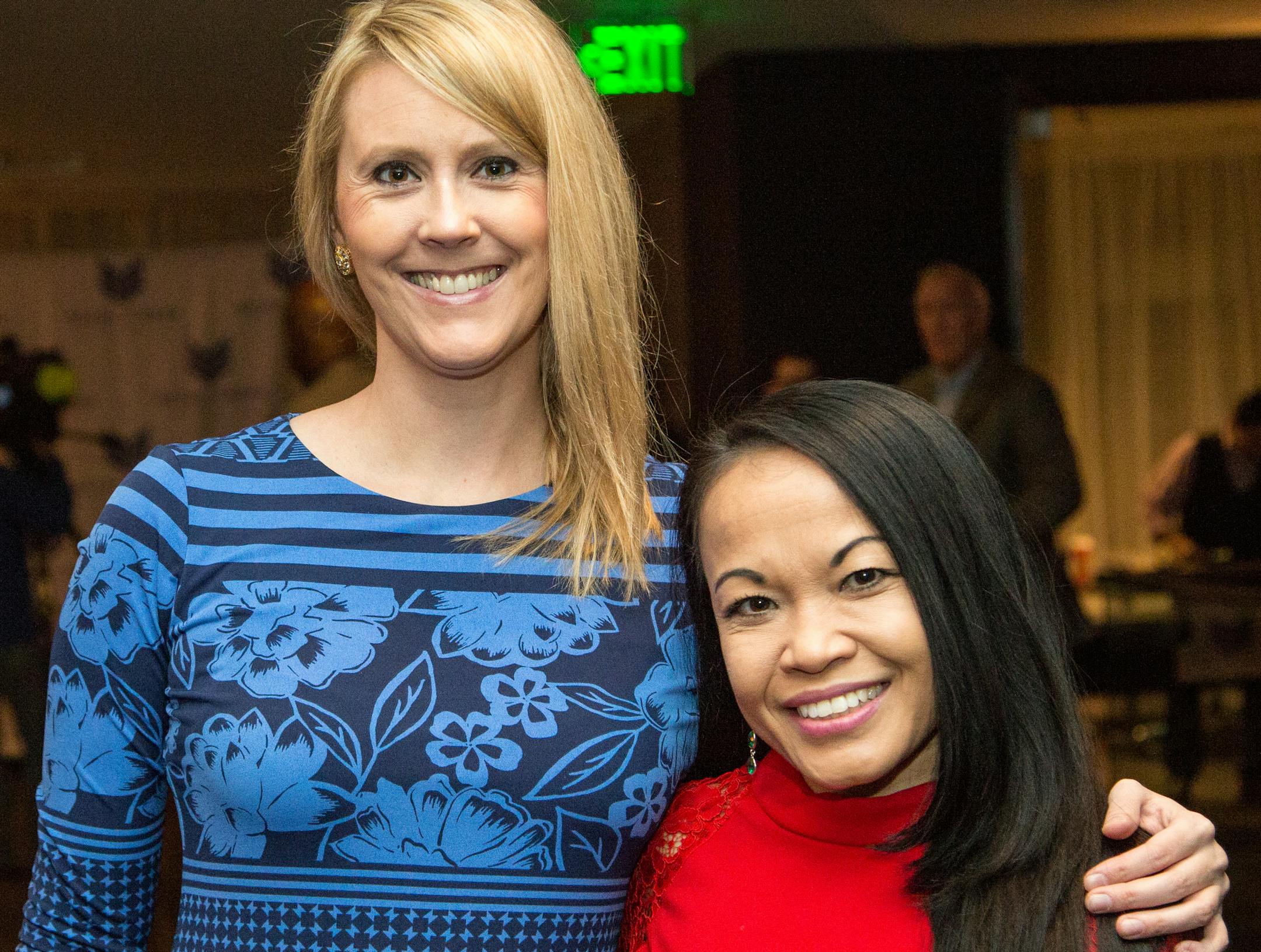 Shannon Novotne and Khay Outhonsack.