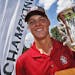 Sam Matthew from Midland Hills Country Club was the winner of the 2013 State Amateur championship played at Medina Golf And Country Club in Medina. (M