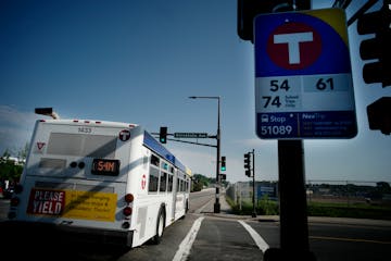 The Maplewood Mall Transit Center in Maplewood is one possibility for the Purple Line’s northernmost stop.