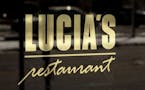 Lucia's restaurant at 1432 W 31st St, Minneapolis, MN 55408, MN on April 23, 2013.