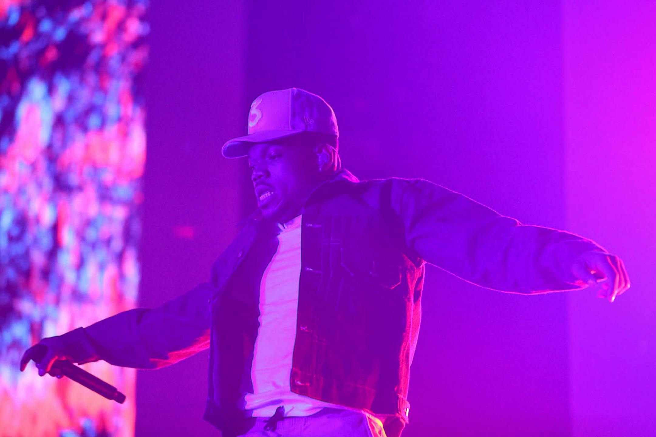 Chance the Rapper performed Friday at the Xcel Center.