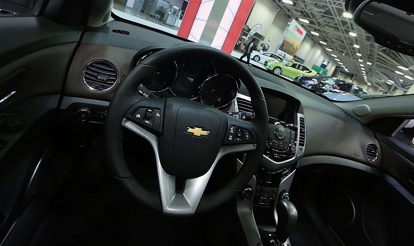 Modern vehicles, such as this Chevrolet Cruz LTZ all sport sophisticated controls.] JIM GEHRZ &#xef; james.gehrz@startribune.com /Minneapolis, MN / March 12, 2016 /10:00 AM - BACKGROUND INFORMATION: Please attend the media preview of the Twin Cities Auto Show for a story focusing on new tech features in cars. Preview is 10a-12p Saturday March 12. Reporter Katy Read is there. http://twincitiesautoshow.com/show-info/schedule