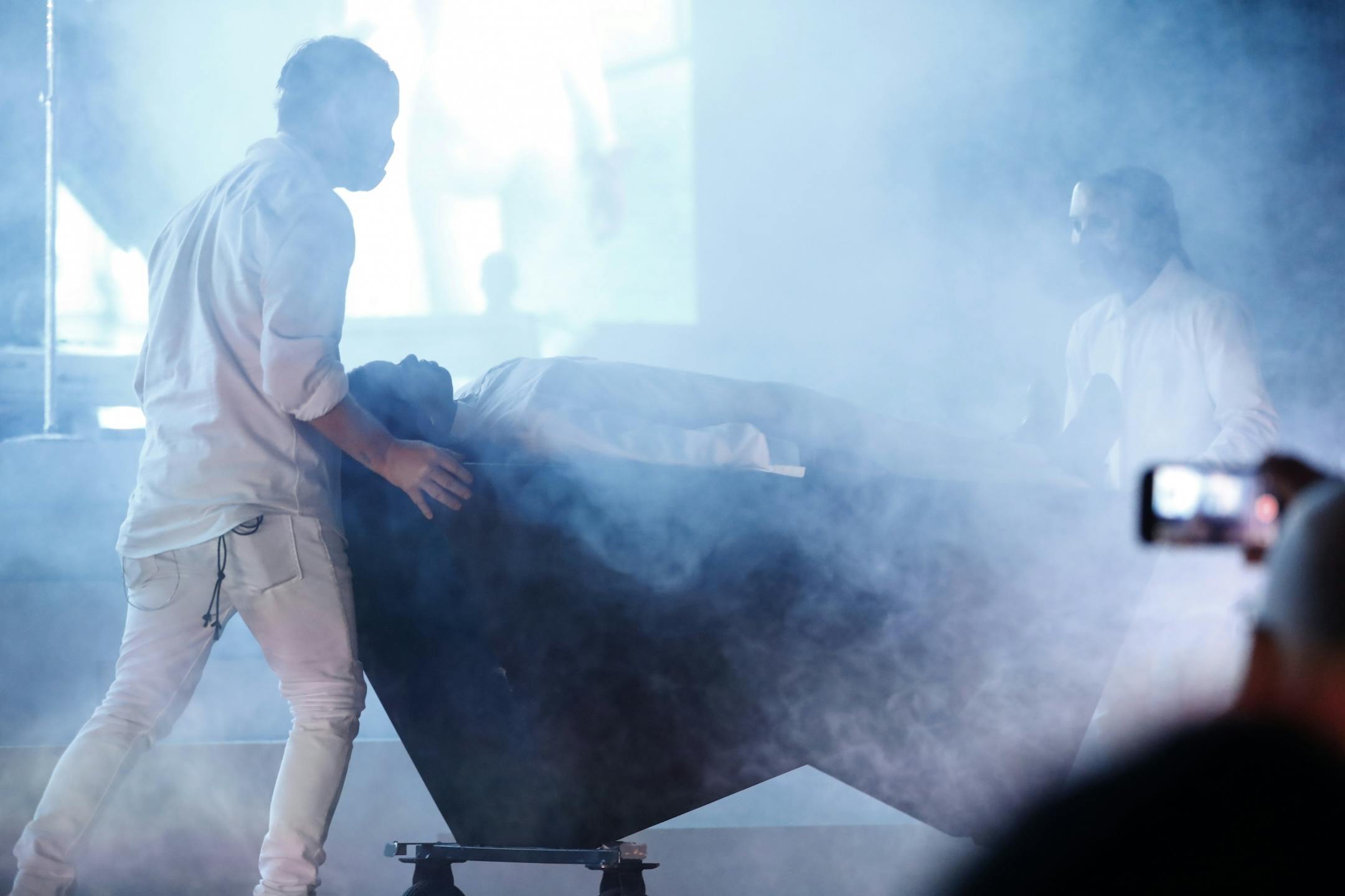 Janelle Monae took to the stage and performed in front of a sellout crowd.