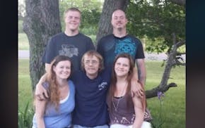 Robert Davis and his children