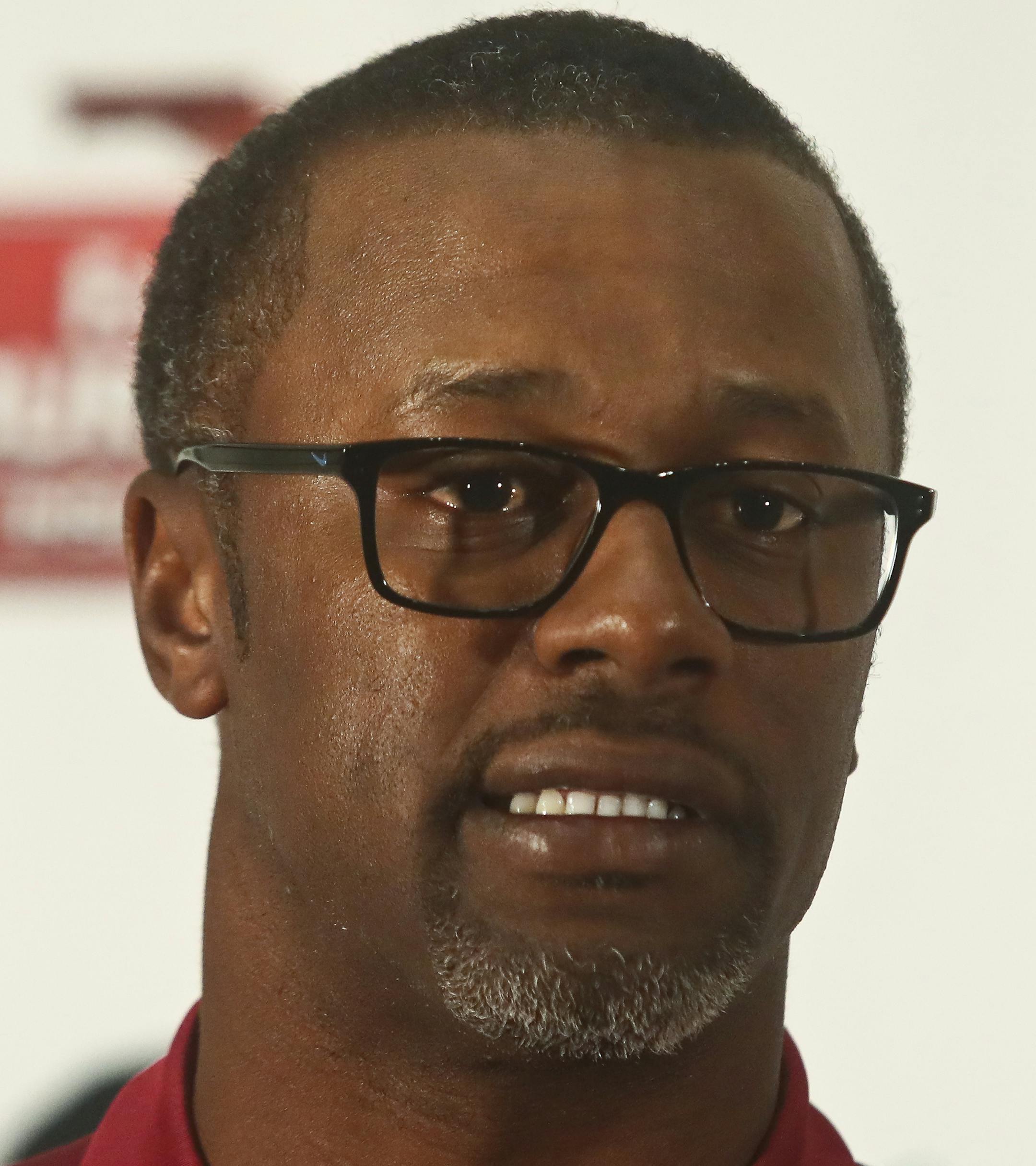 Florida State head coach Willie Taggart during the NCAA college football media day Sunday, Aug. 19, 2018, in Tallahassee, Fla. (AP Photo/Phil Sears)