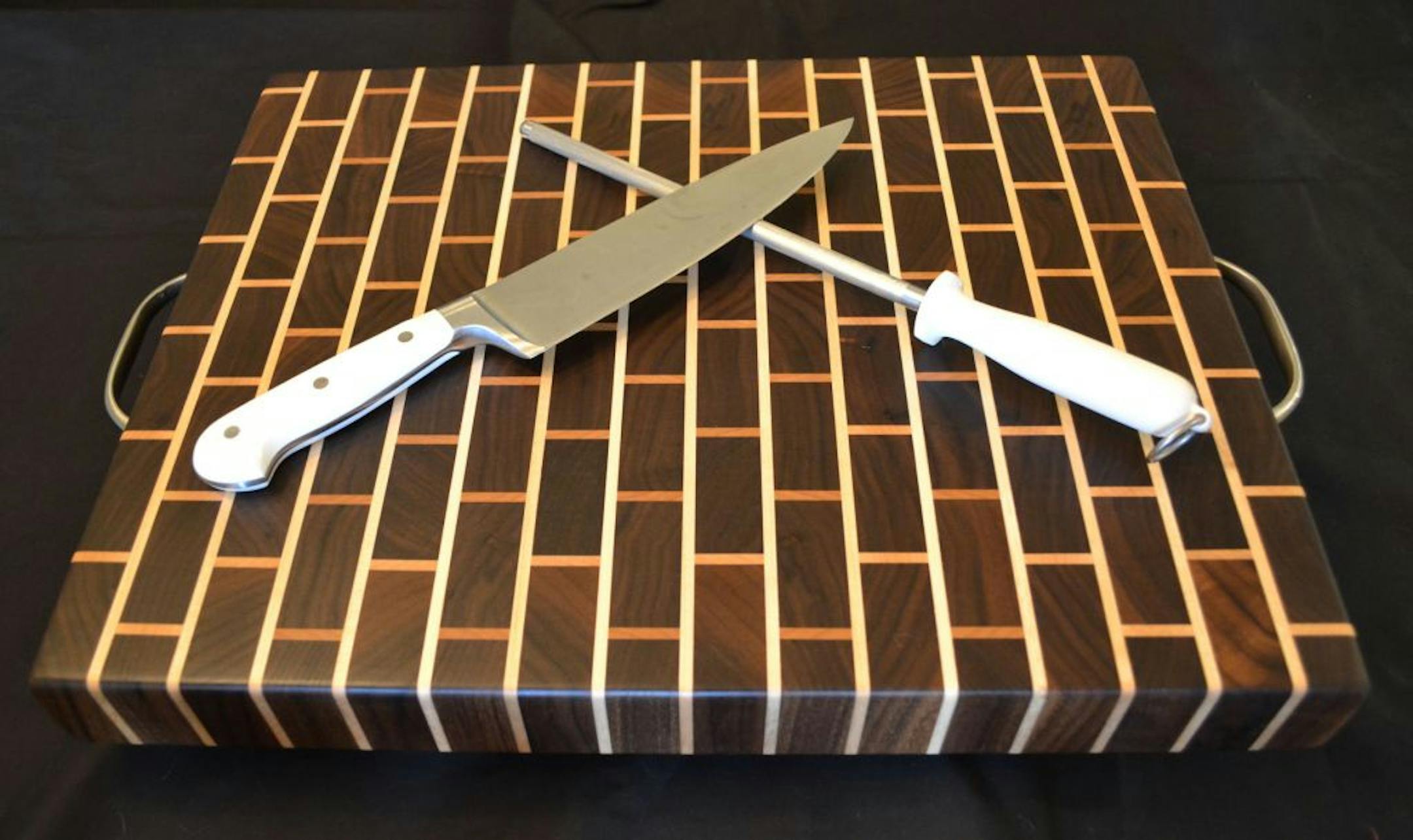 Nicholas Henton. Magnolia Place Woodworks. Black Walnut and Rock Maple.