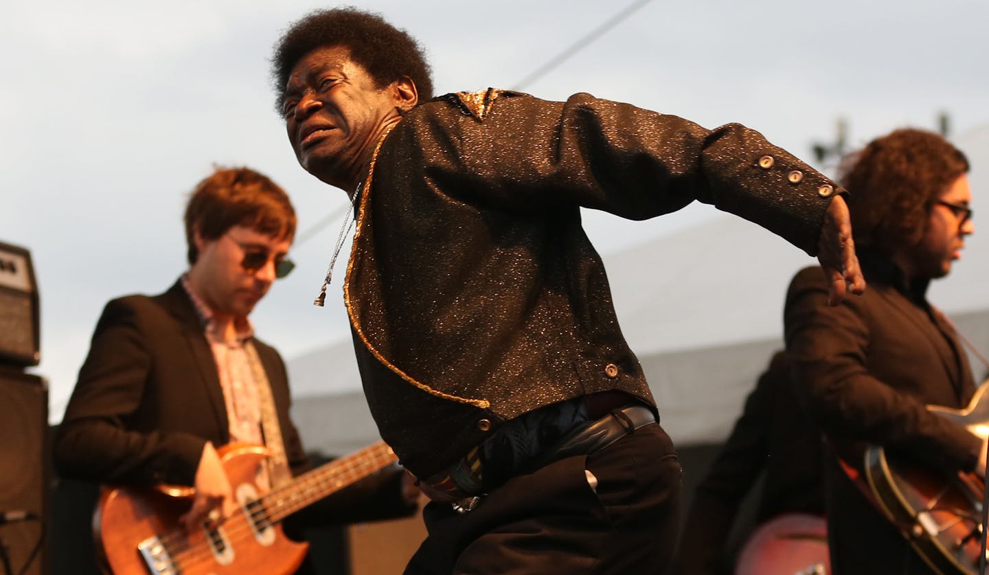 Charles Bradley and his Extraordinaires performed at the Festival Palomino. ] (KYNDELL HARKNESS/STAR TRIBUNE) kyndell.harkness@startribune.com Festival Palomino at Canterbury Park in Shakopee Min., Saturday, September 20, 2014.