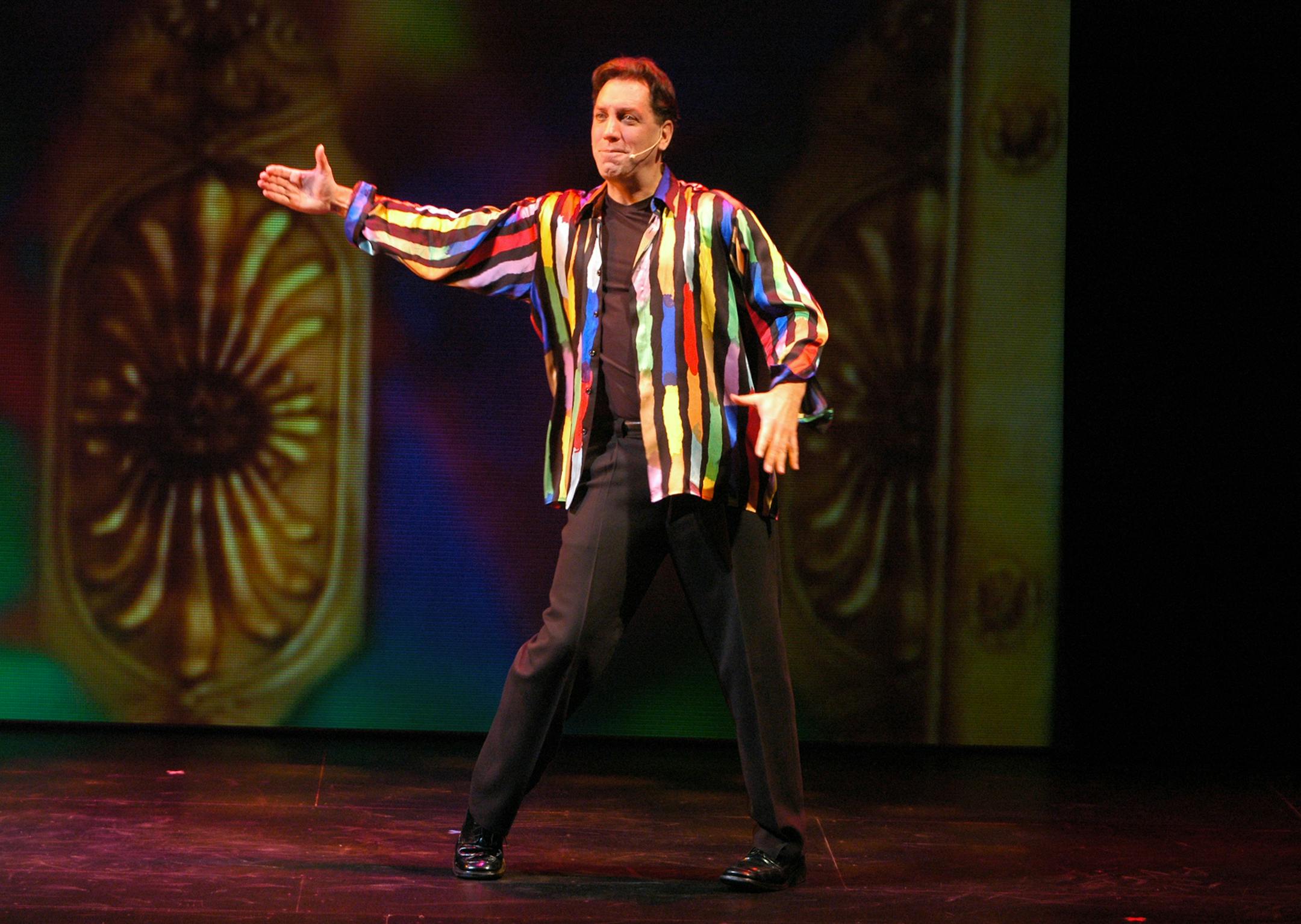 David Gonzalez performs "The Frog Bride" at the New Victory Theater on March 9, 2006. Credit: ©Stephanie Berger ORG XMIT: www.stephaniebergerphoto.com