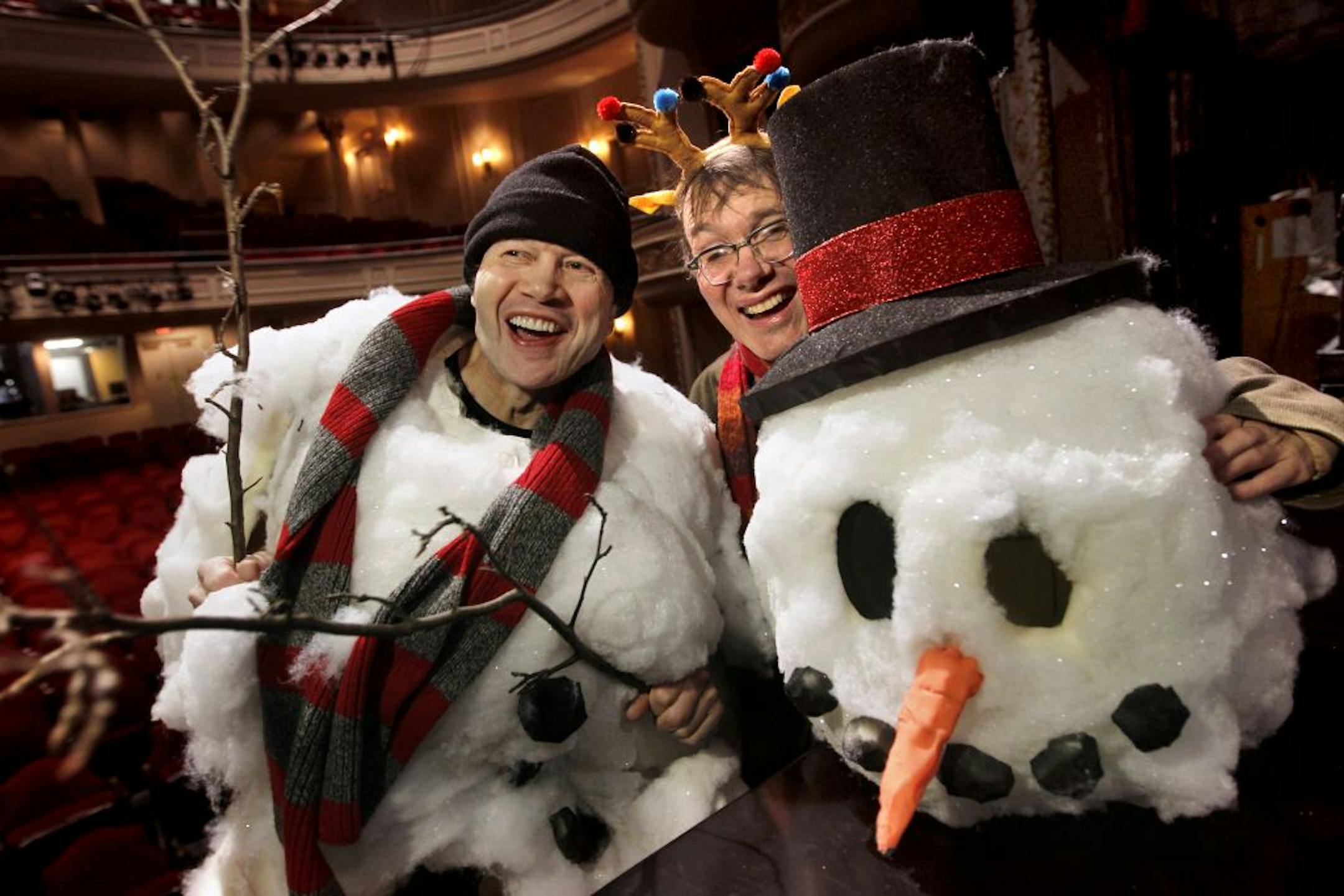 Steve Kramer, left, and Kevin Kling team up for "Mirth and Mischief" this weekend at the Fitzgerald Theater in St. Paul.