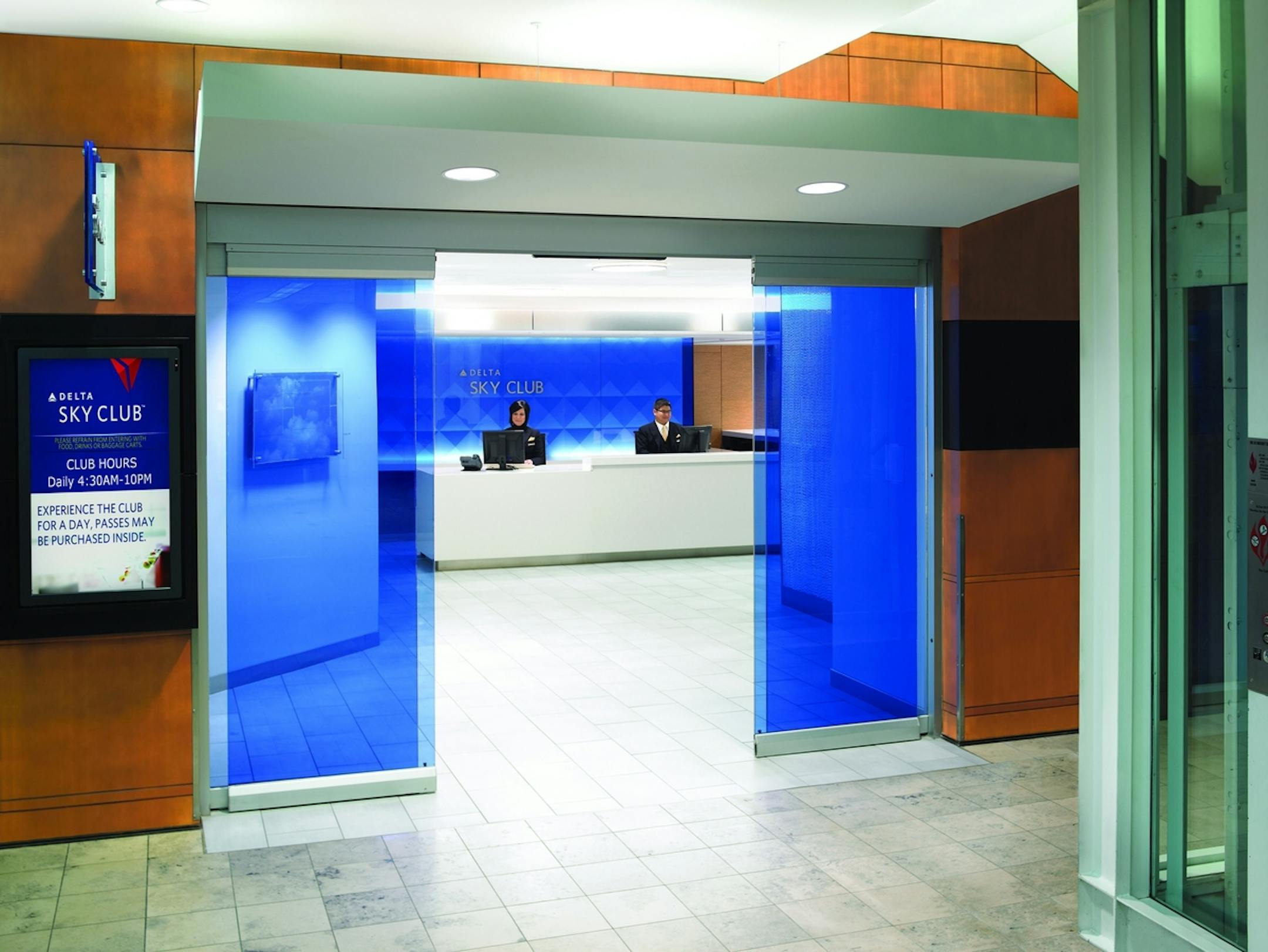 Delta will stop using plastic straws and other single-use plastics on its planes and in its Sky Clubs, like this one at Minneapolis-St. Paul International Airport.