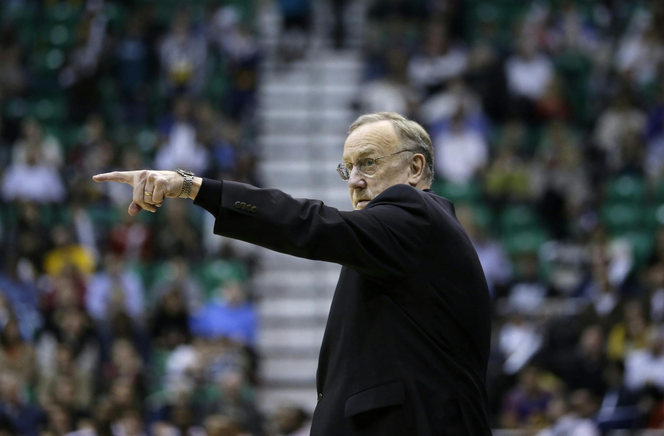 Minnesota Timberwolves head coach Rick Adelman.