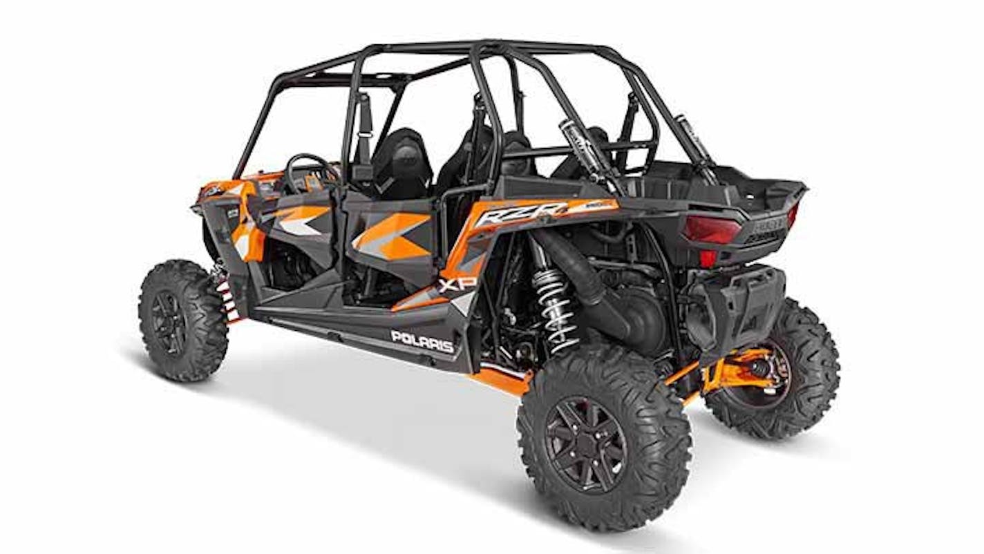 Polaris recalls the ATV model RZR XP 4 Turbo due to fire harzards