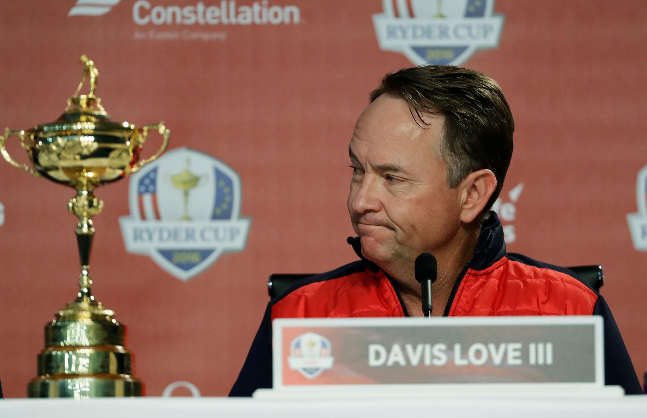United States captain Davis Love III