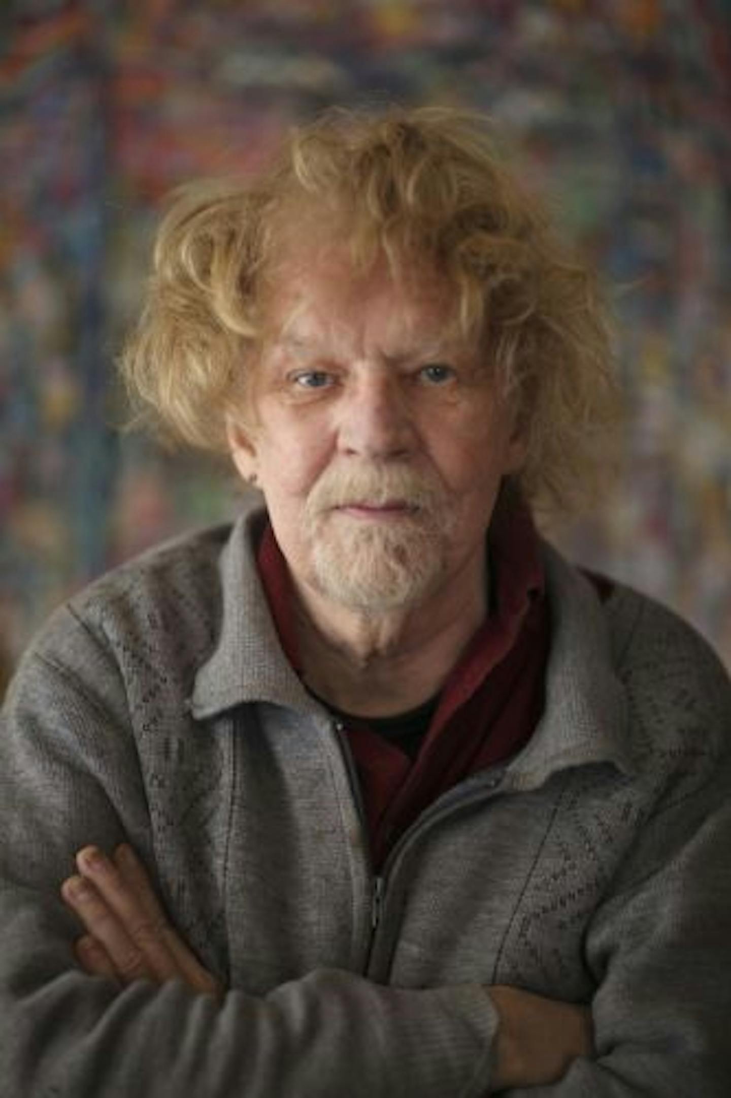 Willie Murphy in the living room of his Minneapolis home Monday afternoon.