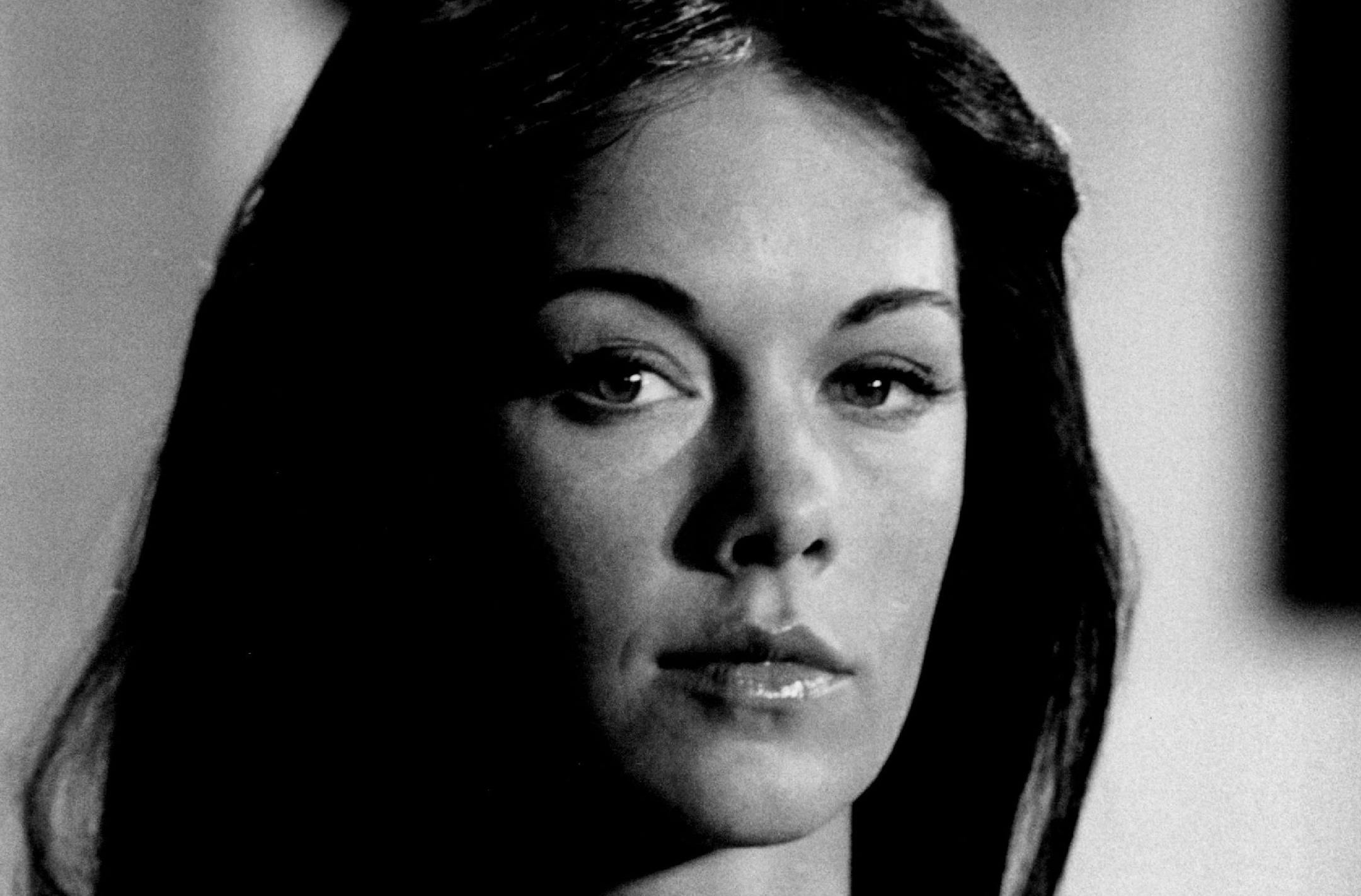 April 1, 1977 SUBJECT OF INVESTIGATION — Fashion model Vanessa Vale (JoAnna Cameron) succumbs as the result of what appears to be suicide, in "Have You Heard About Vanessa?", a "McMillan" drama on "NBC Double Feature Sunday Mystery Movie" April 24 (8-9:30 p. m. NYT). NBC Photo