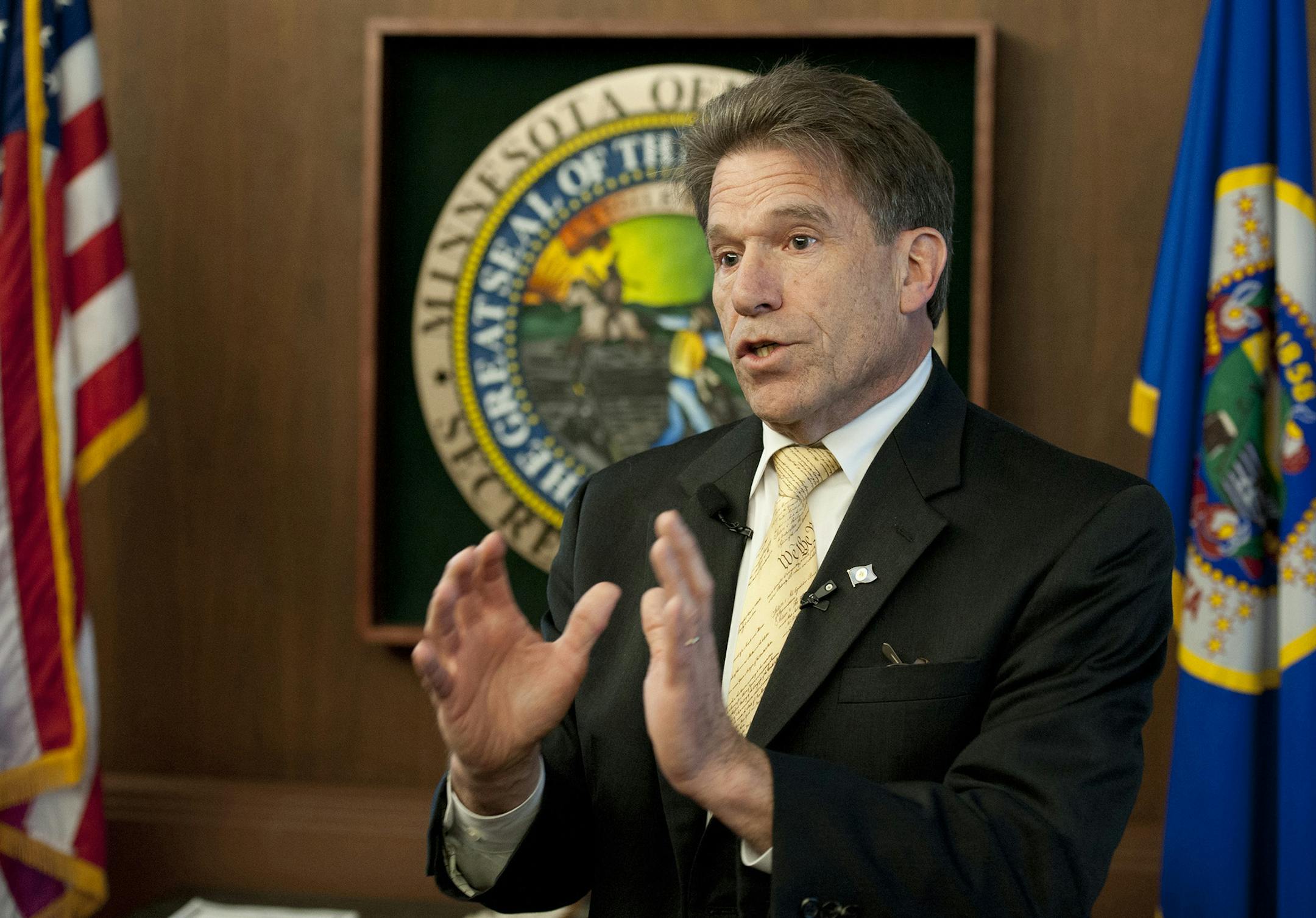 Minnesota Secretary of State Mark Ritchie