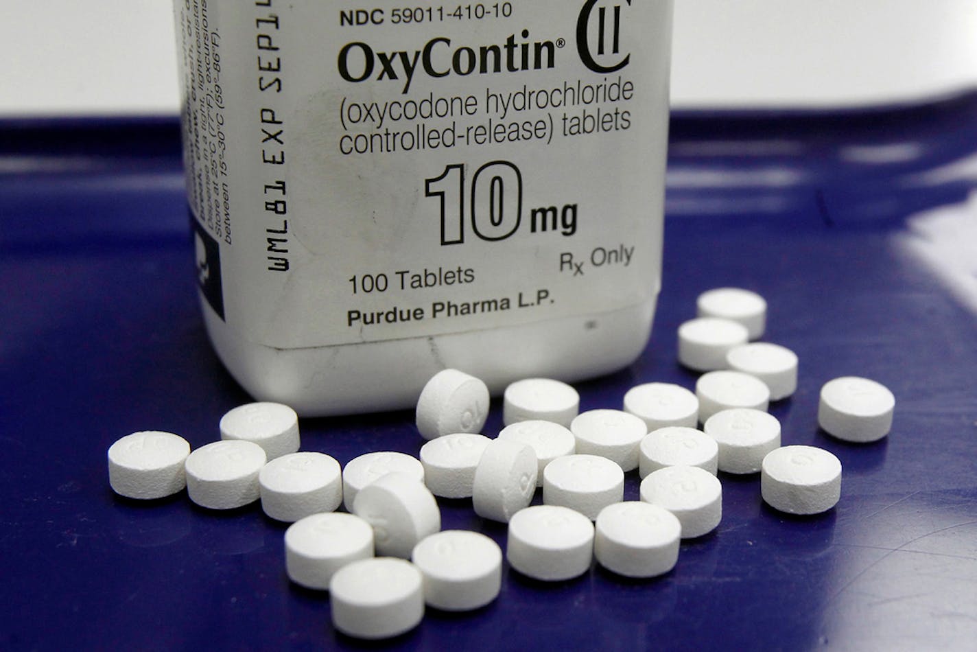 OxyContin pills.