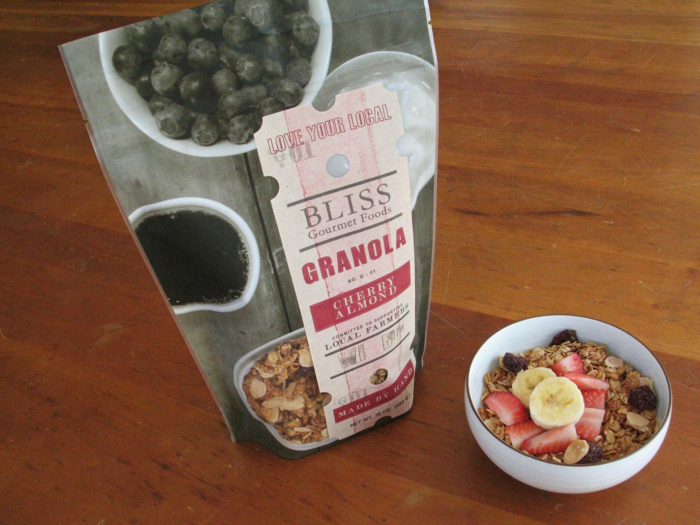 Granola from Bliss Gourmet Foods.