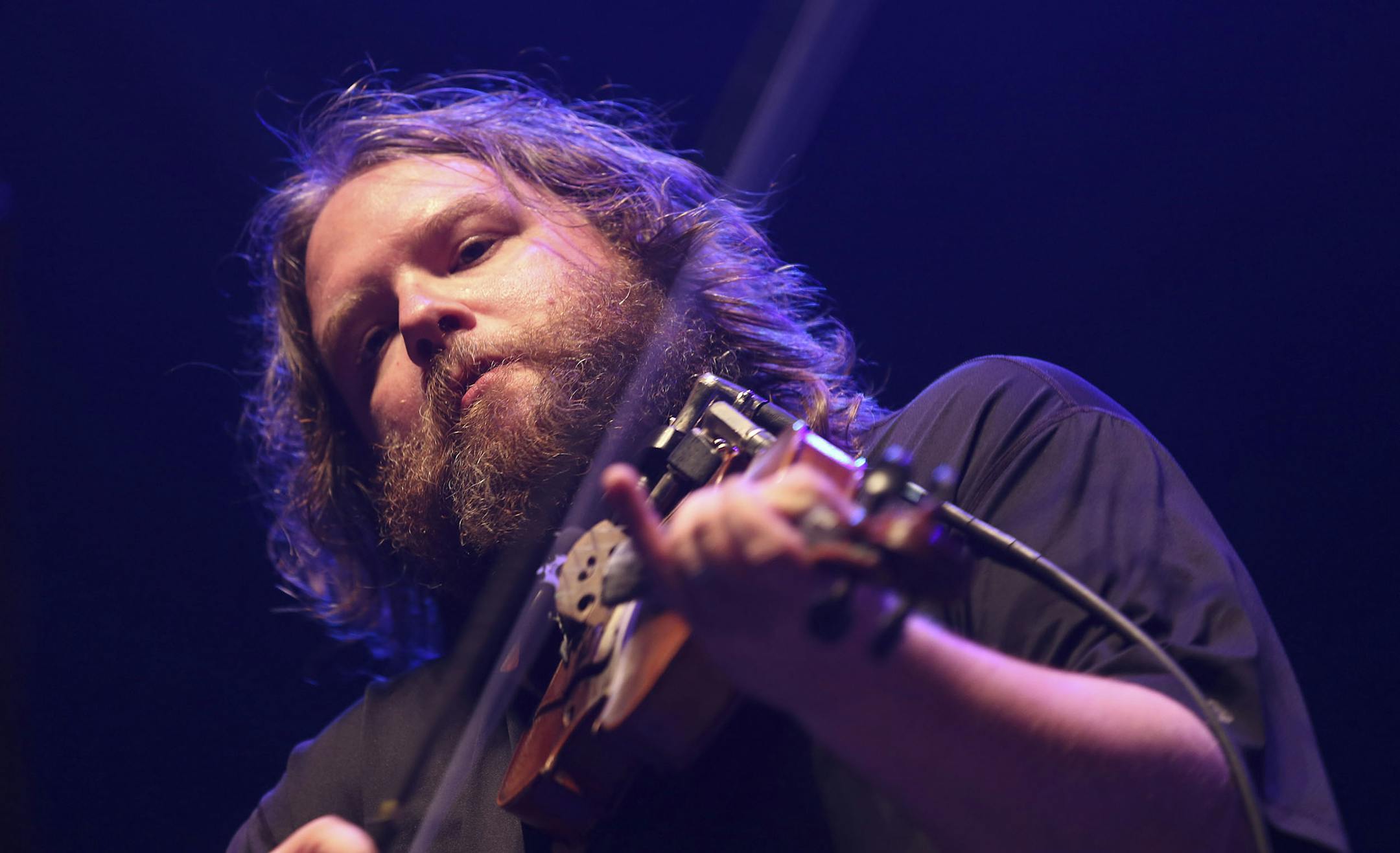 Trampled by Turtles performed at Music on-a-Stick at the Minnesota State Fair Grandstand in Falcon Heights Min., Thursday, August 29, 2013. ] (KYNDELL HARKNESS/STAR TRIBUNE) kyndell.harkness@startribune.com