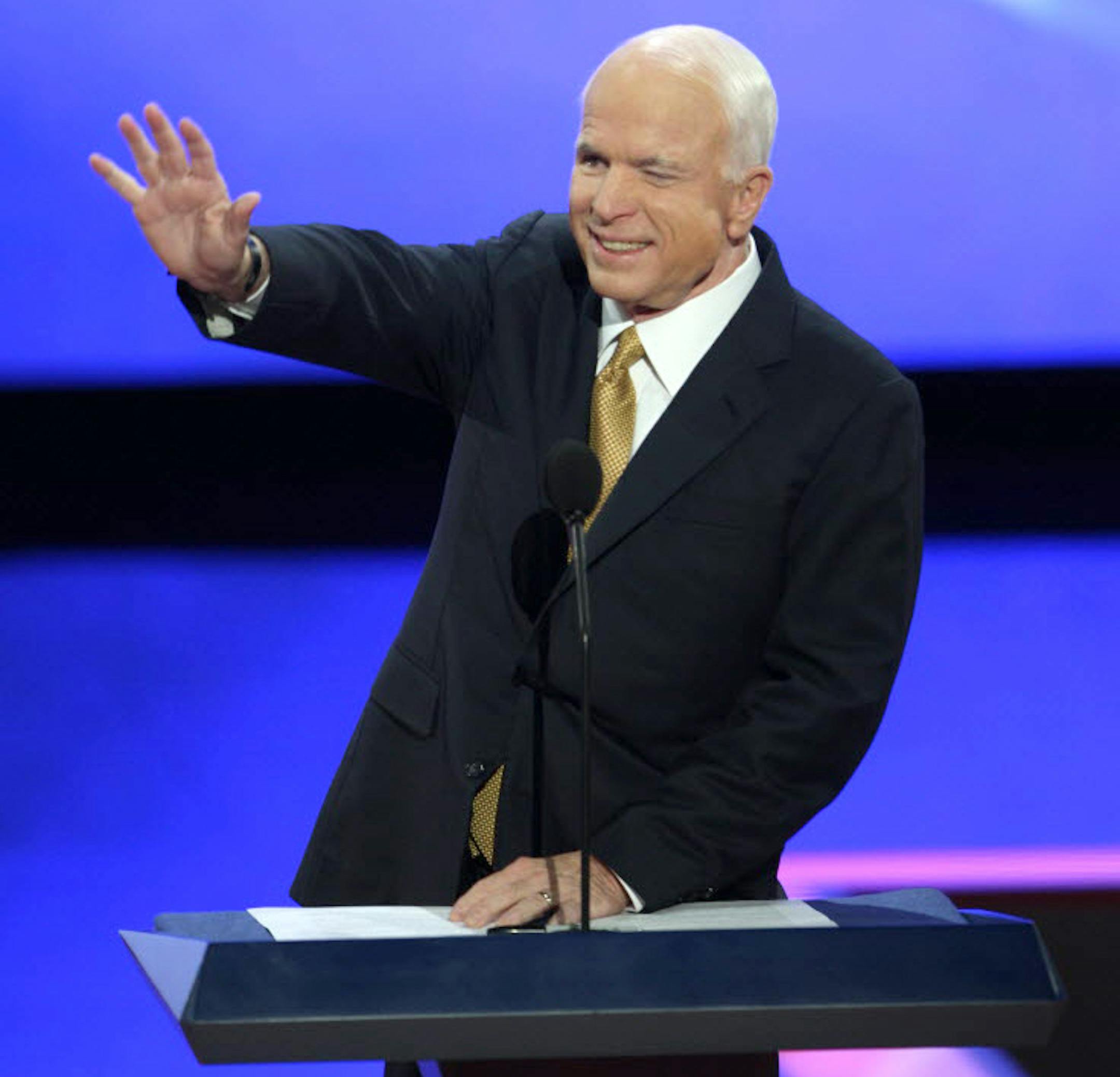 John McCain accepts GOP nomination.