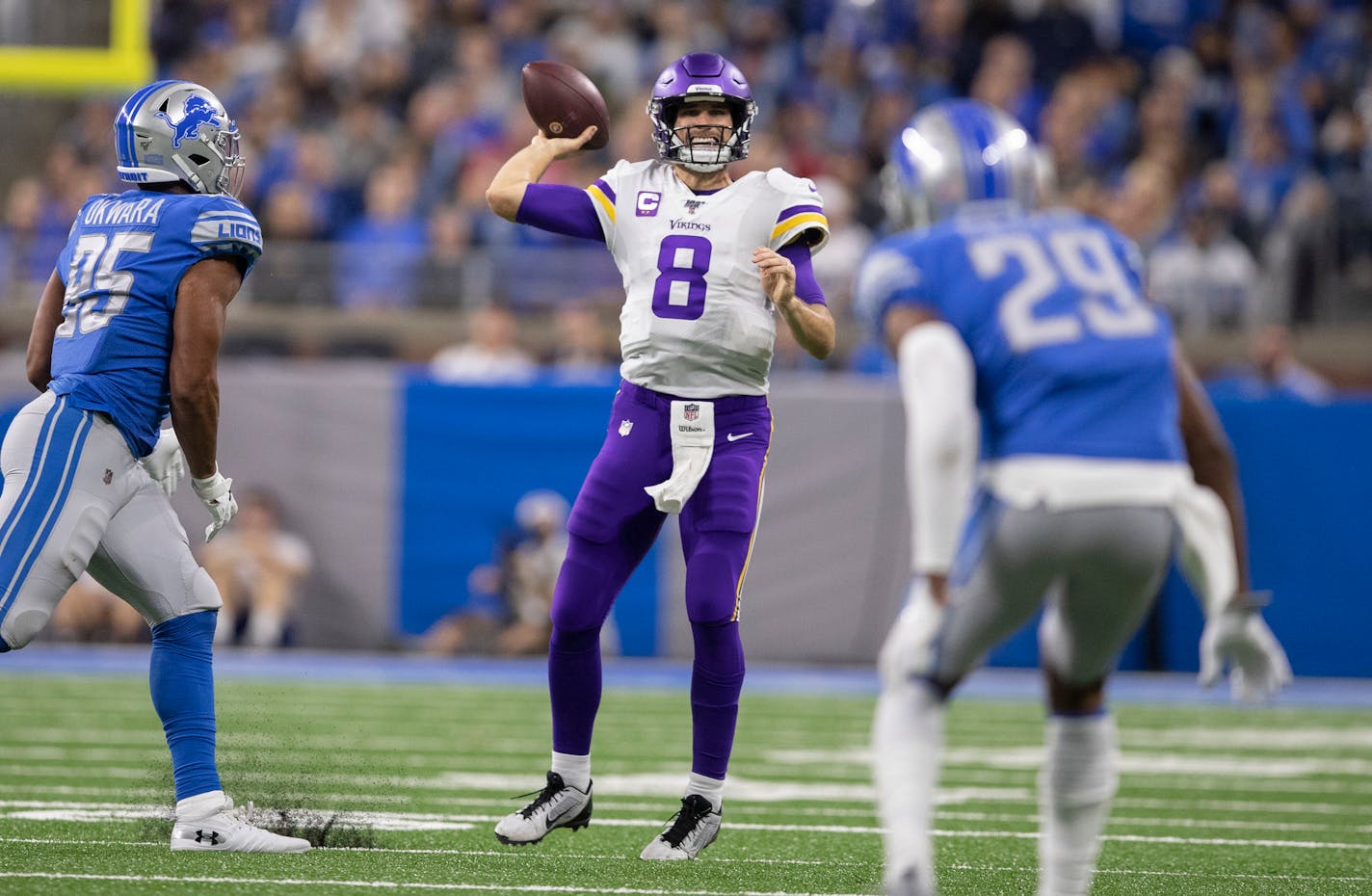 Vikings quarterback Kirk Cousins