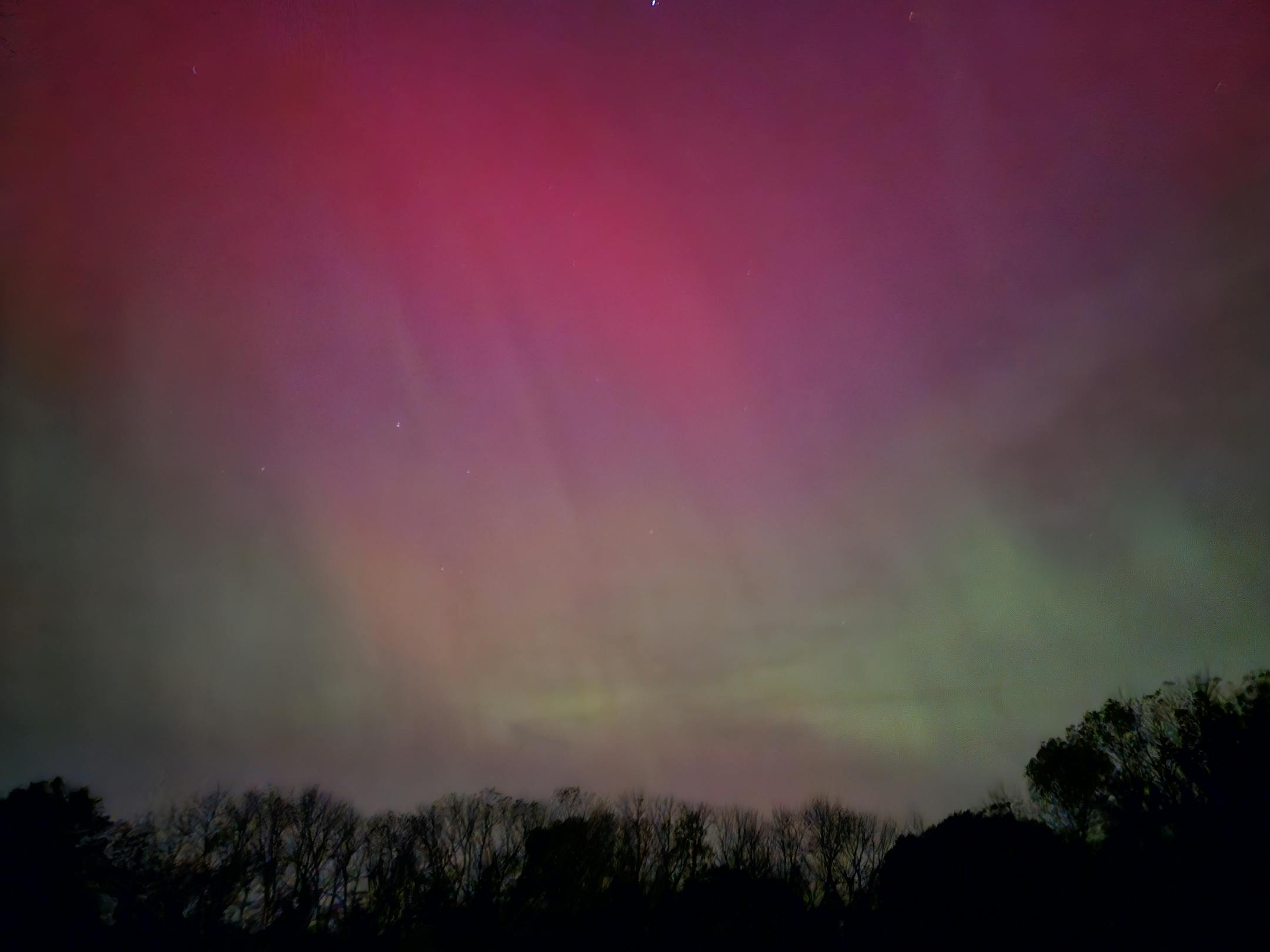The northern lights.
