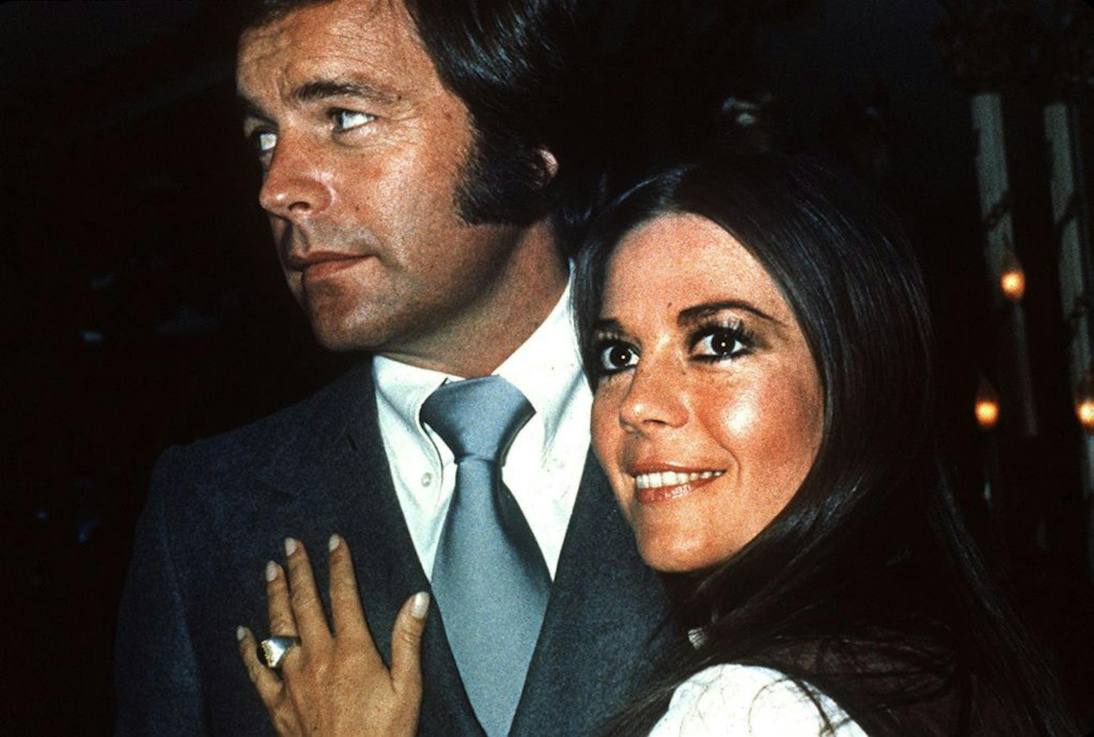 FILE - In this 1980 file photo, actor Robert Wagner appears with actress Natalie Wood. Los Angeles sheriff's homicide detectives are taking another look at Wood's 1981 drowning death based on new information, officials announced Thursday, Nov. 17, 2011. A yacht captain said on national TV Friday, Nov. 18, 2011, that he lied to investigators about Natalie Wood's mysterious death 30 years ago and blames the actress' husband at the time, Wagner, for her drowning in the ocean off Southern California