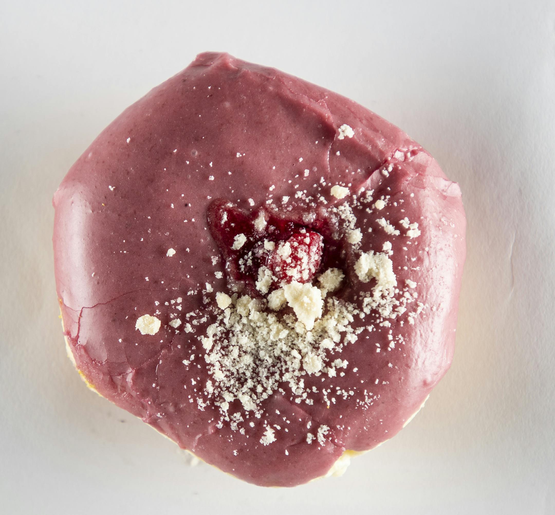 Cherry cheesecake "Outlaw" from Glam Doll Donuts.