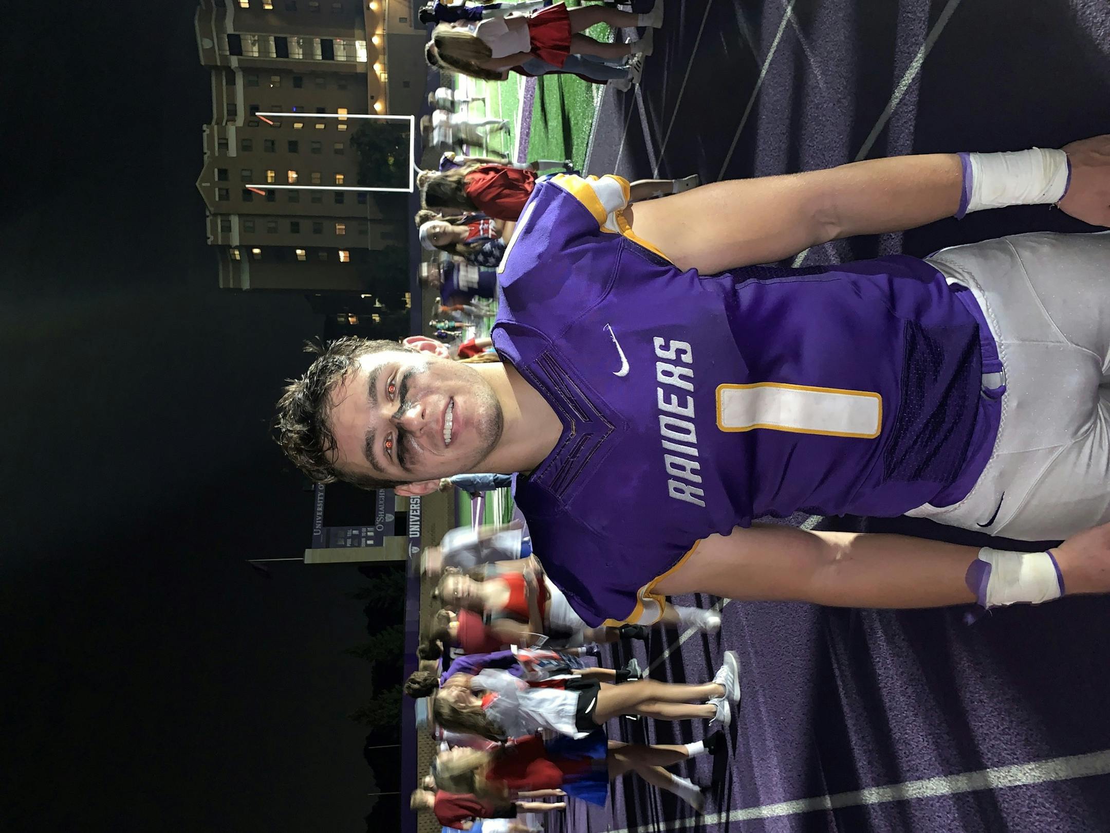 Tony Underwood, Cretin-Derham Hall running back. Photo by Nate Gotlieb