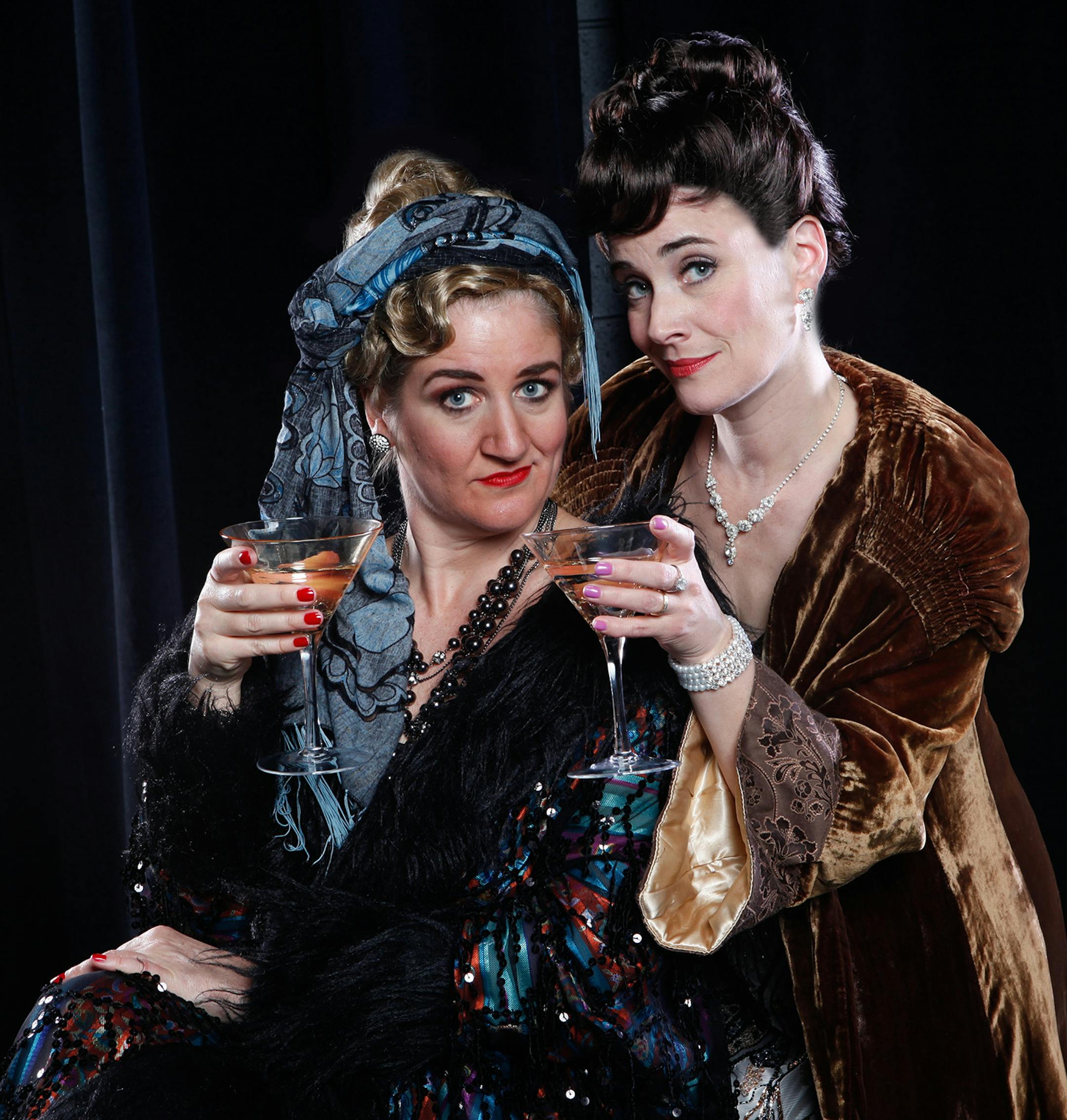 Greta Grosch and Teri Parker-Brown star in "Mame" at Minnetonka Theatre. photo credit to: Heidi Bohnenkamp