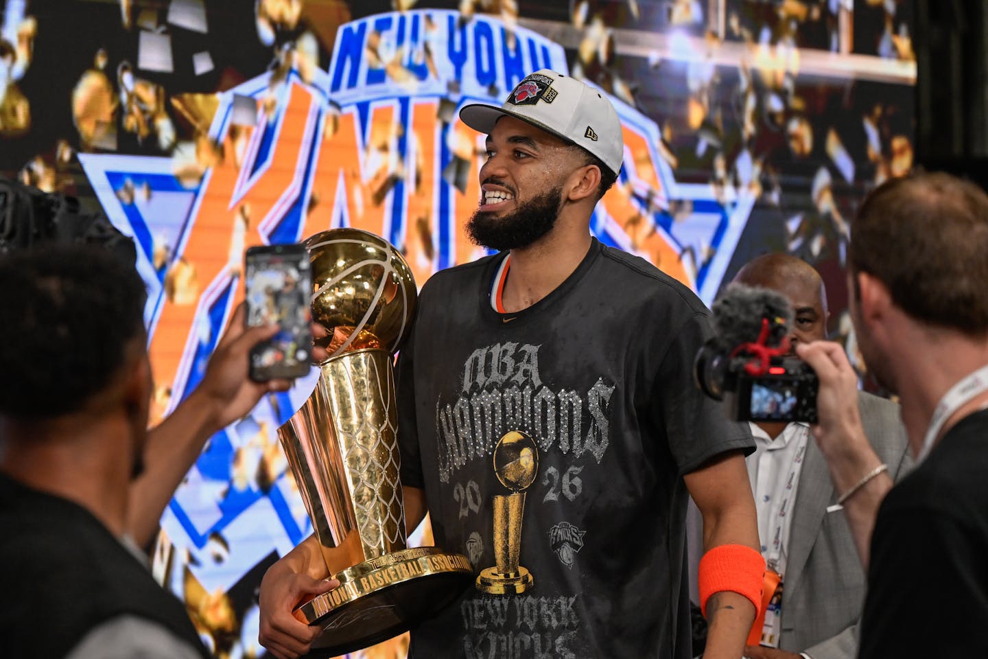 Karl-Anthony Towns, Knicks top San Antonio Spurs to win NBA Finals