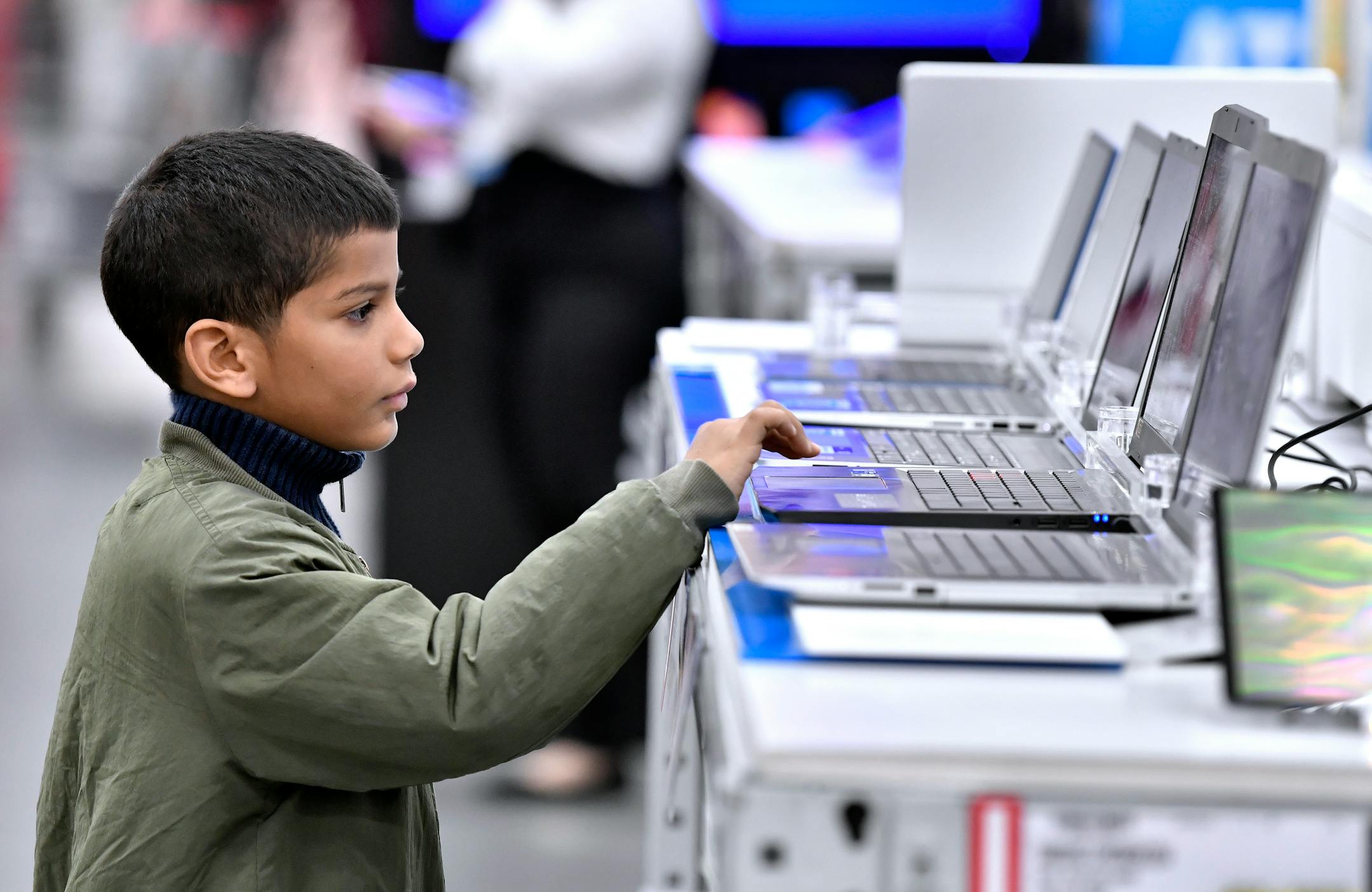 Some computer owners will need to weight the benefits of buying SSD storage vs. a new computer like these at a BJ's Wholesale Club on Black Friday.