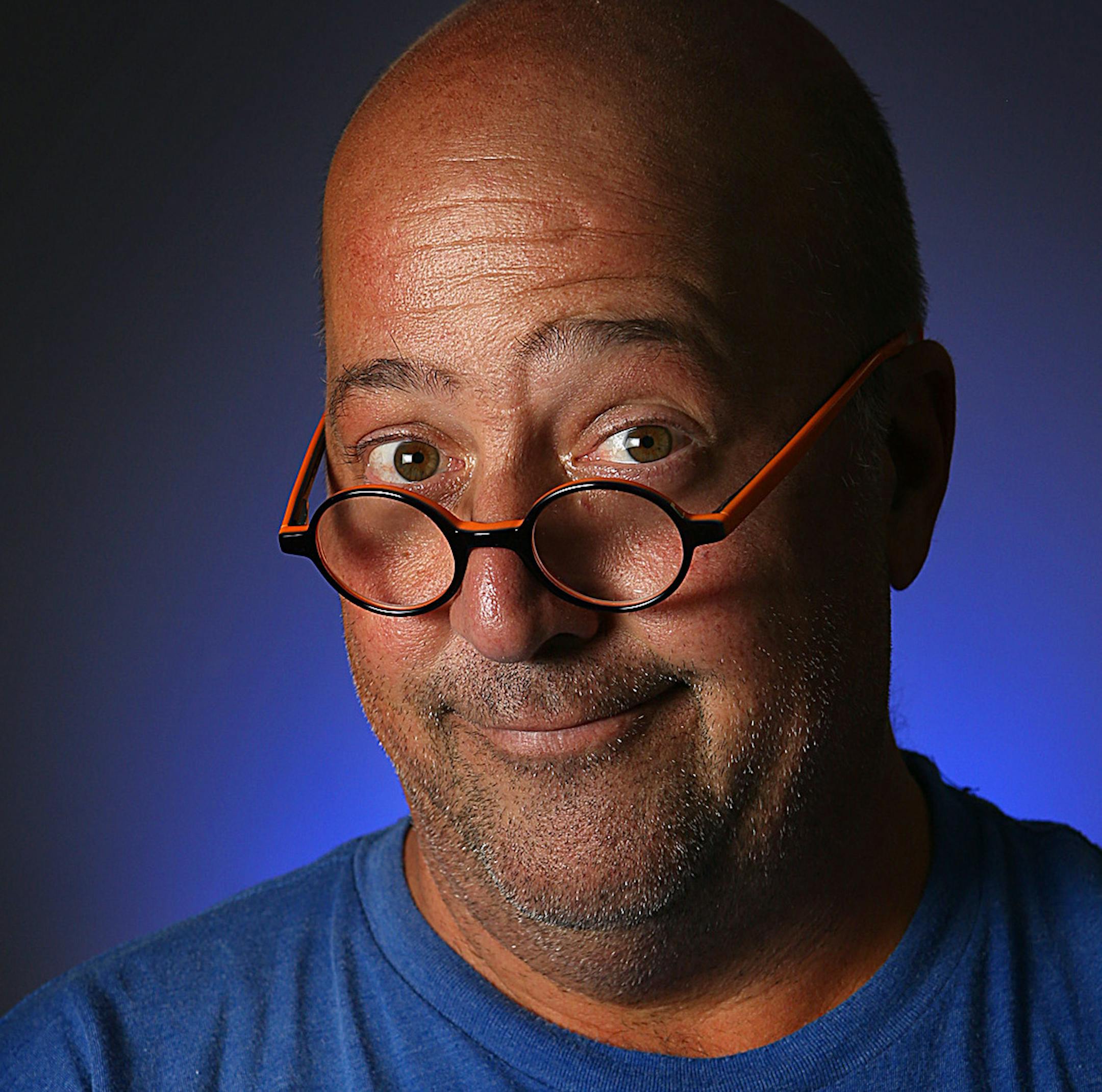 Andrew Zimmern is a chef, food writer and television personality known for his Bizarre Foods series. ] (JIM GEHRZ/STAR TRIBUNE) / June 22, 2013, St. Louis Park, MN ORG XMIT: MIN1306231808180326