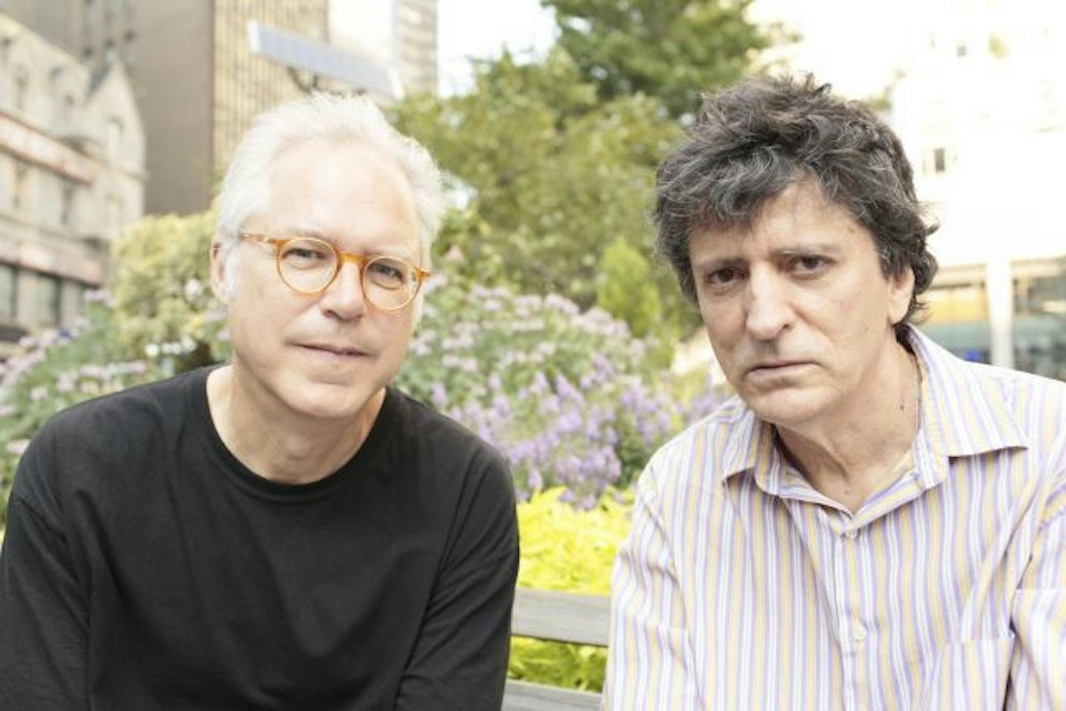 Bill Frisell, left, and Vinicius Cantuaria