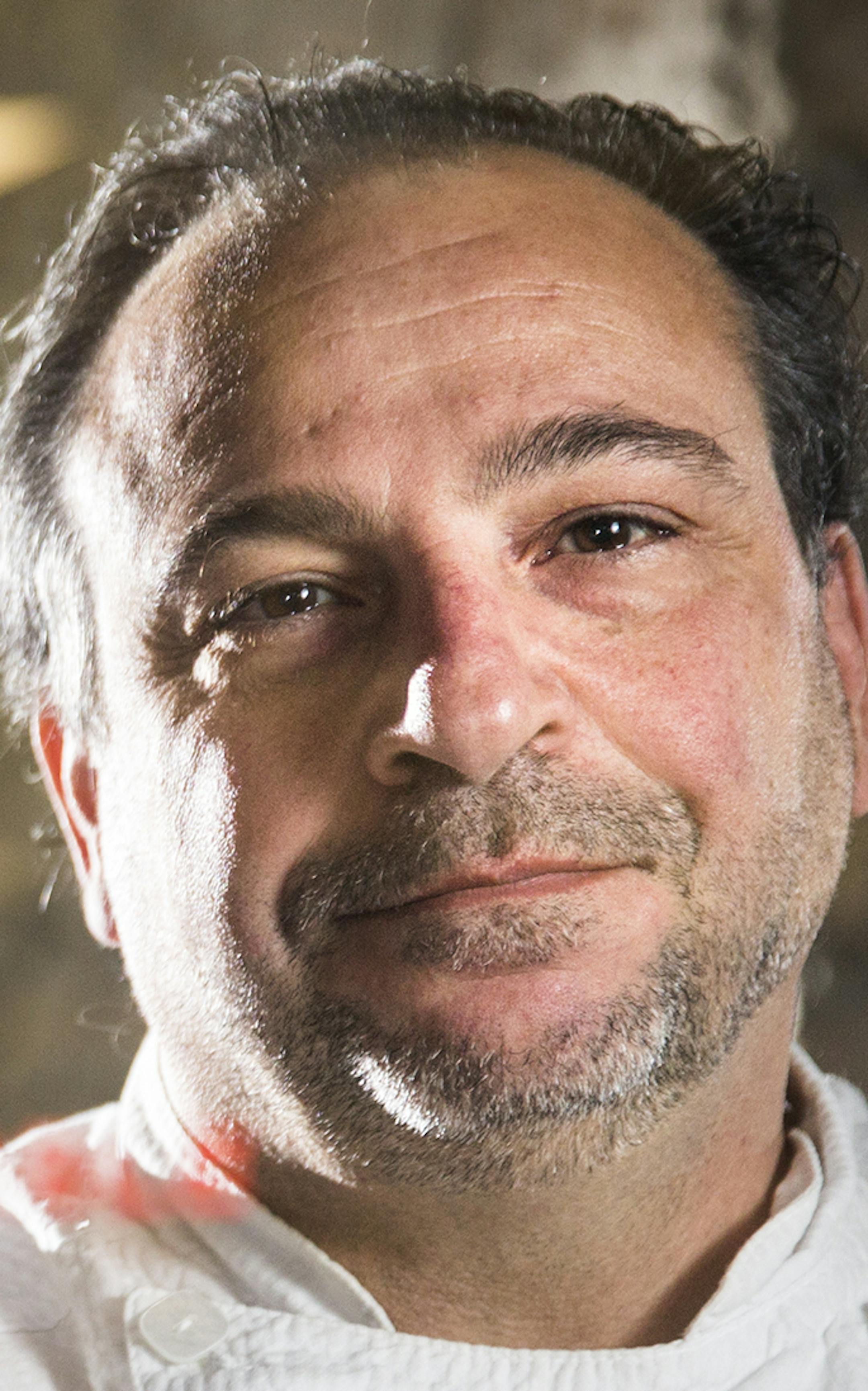 Heartland chef/owner Lenny Russo. ] (Leila Navidi/Star Tribune) leila.navidi@startribune.com BACKGROUND INFORMATION: Heartland chef/owner Lenny Russo poses for a photo in his restaurant in St. Paul on Tuesday, October 4, 2016.
