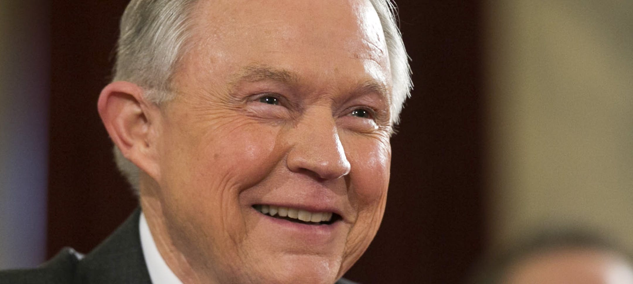 Sen. Jeff Sessions (R-Ala.), President-elect Donald Trump’s pick for attorney general, testifies before the Senate Judiciary Committee for his confirmation hearing on Capitol Hill, in Washington, Jan. 10, 2017. (Al Drago/The New York Times)