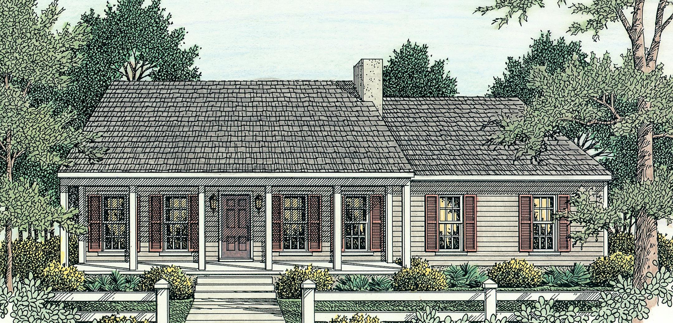 From eplans This Cape Cod plan has a surprising about of living space.