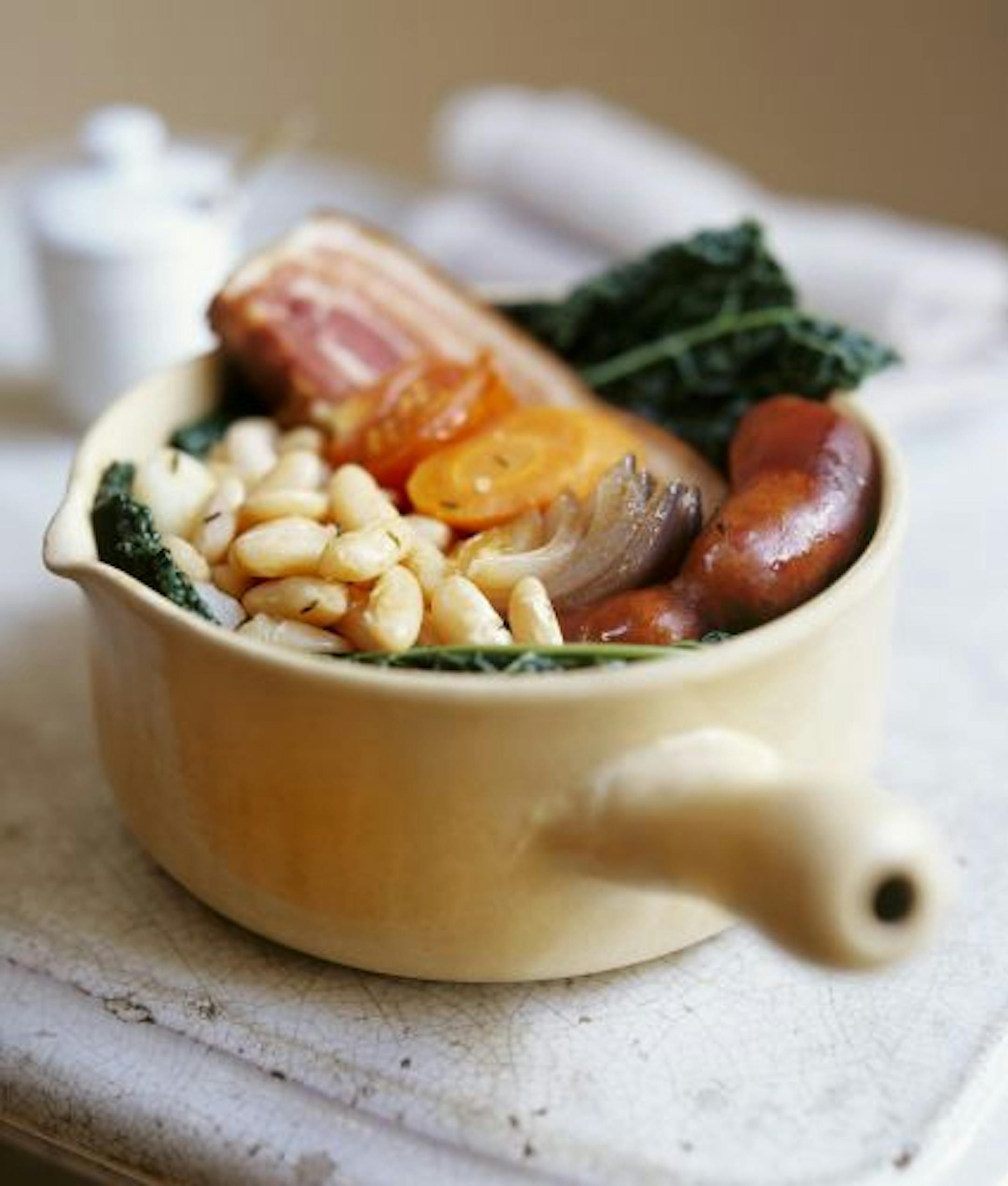 The classic peasant stew – cassoulet – is a rich and satisfying winter meal.