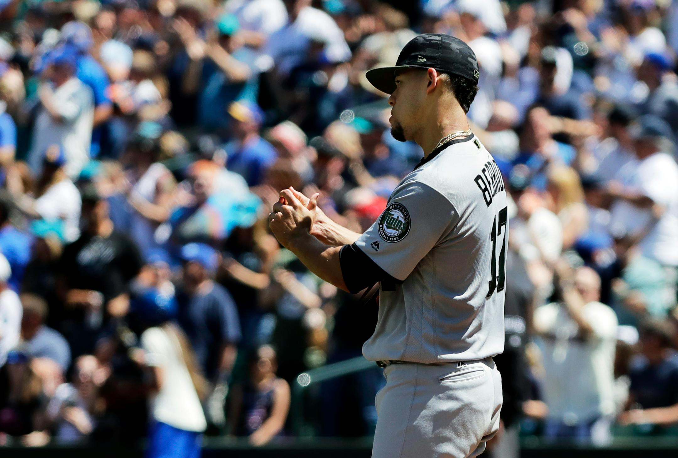 Twins starter Jose Berrios went back to work after giving up a home run, but got little run support from his teammates in a 3-1 loss to Seattle on Sunday.