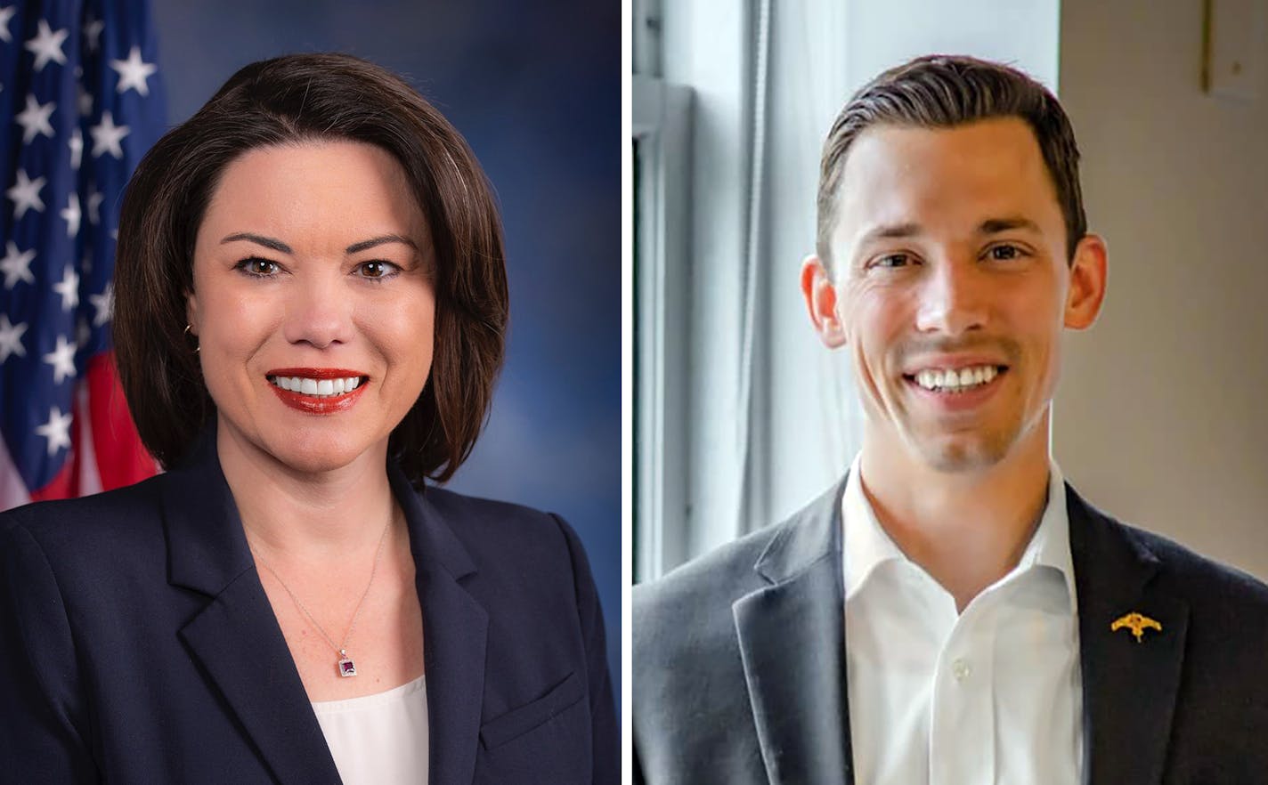 Democratic Rep. Angie Craig and GOP challenger Tyler Kistner