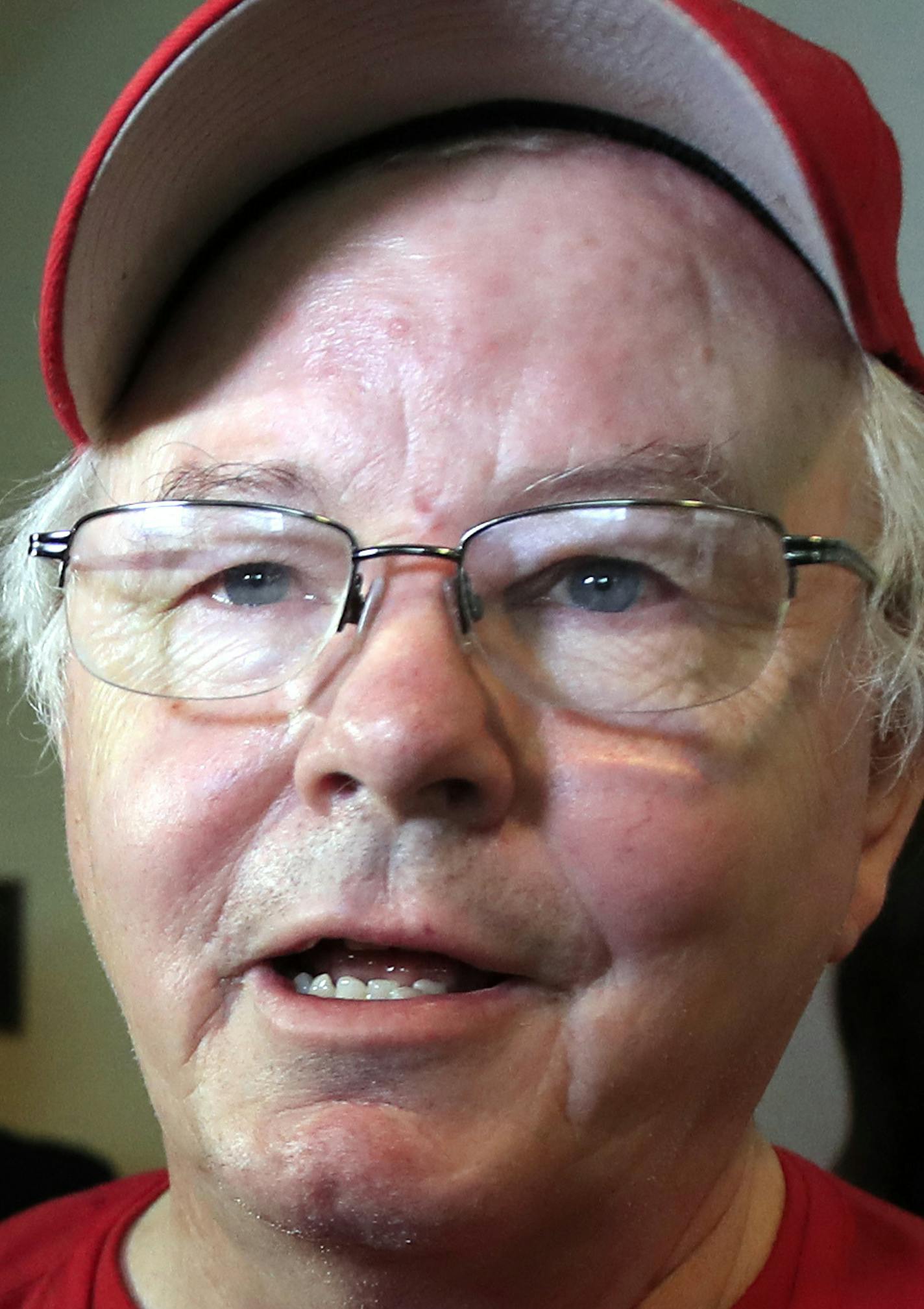 FILE - In this June 14, 2017, file photo, Rep. Joe Barton, R-Texas, speaks to reporters on Capitol Hill in Washington, about the incident where House Majority Whip Steve Scalise of La., and others, were shot during a Congressional baseball practice. Barton is apologizing after a nude photo of him circulated on social media. Barton released a statement on Nov. 22 to the Texas Tribune acknowledging that while separated from his second wife, prior to their divorce, he had sexual relationships "with