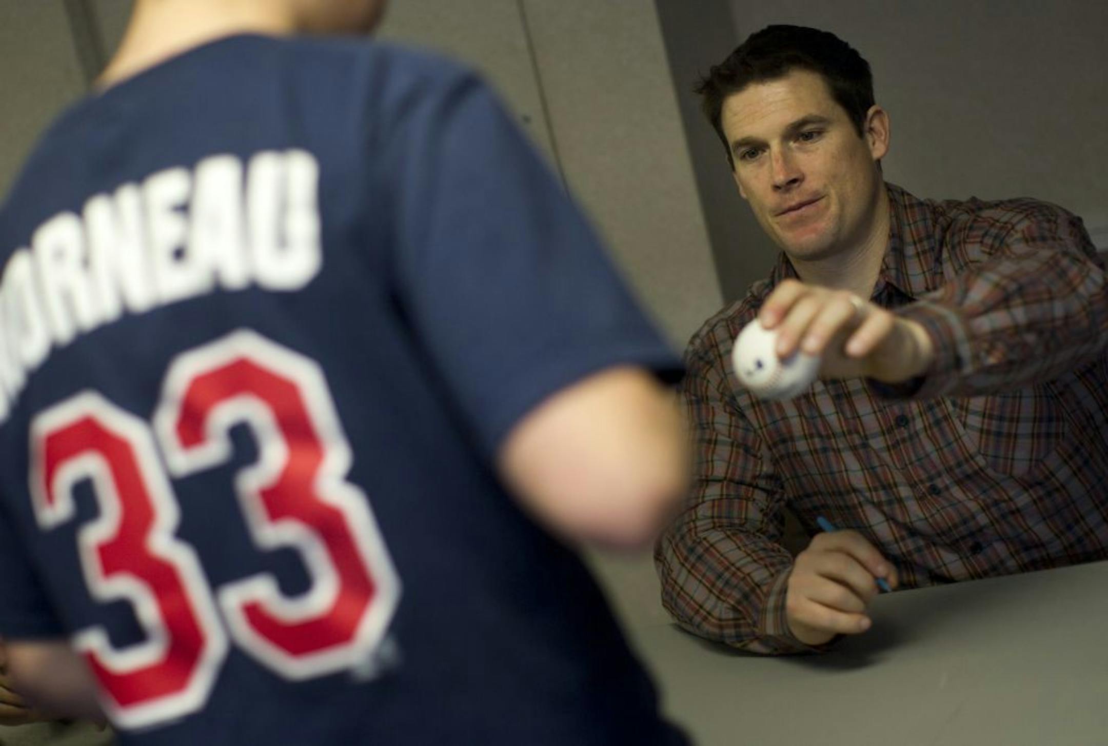 Josh Willingham signed autographs at TwinsFest 2012 at the Metrodome in Minneapolis, Minn., on Friday, January 27, 2012.