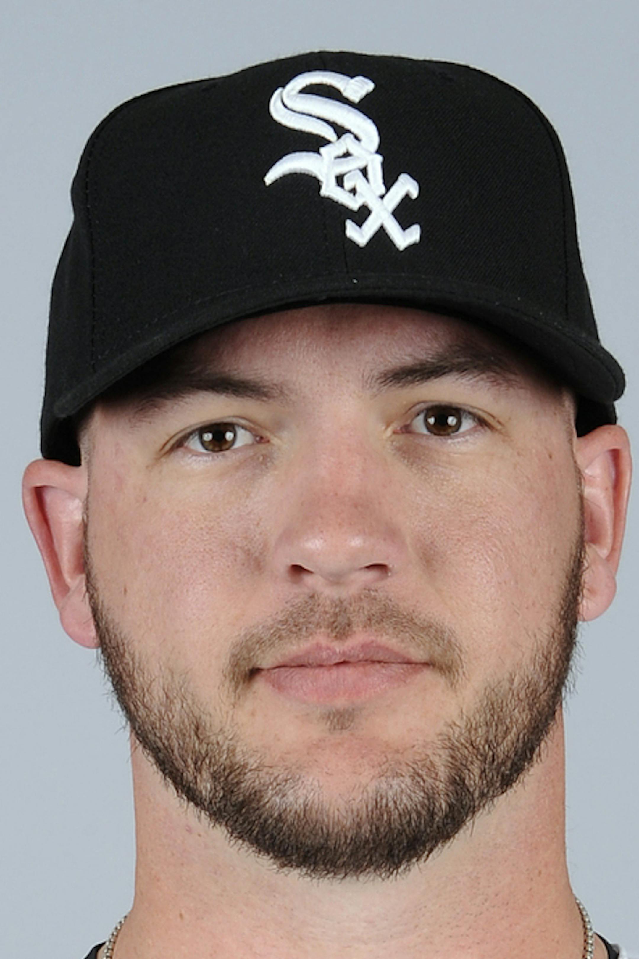 GLENDALE, AZ - FEBRUARY 22: Tyler Flowers #21 of the Chicago White Sox poses during Photo Day on Saturday, February 22, 2014 at Camelback Ranch in Glendale, Arizona. (Photo by Ron Vesely/MLB Photos via Getty Images) *** Local Caption *** Tyler Flowers ORG XMIT: 461757175