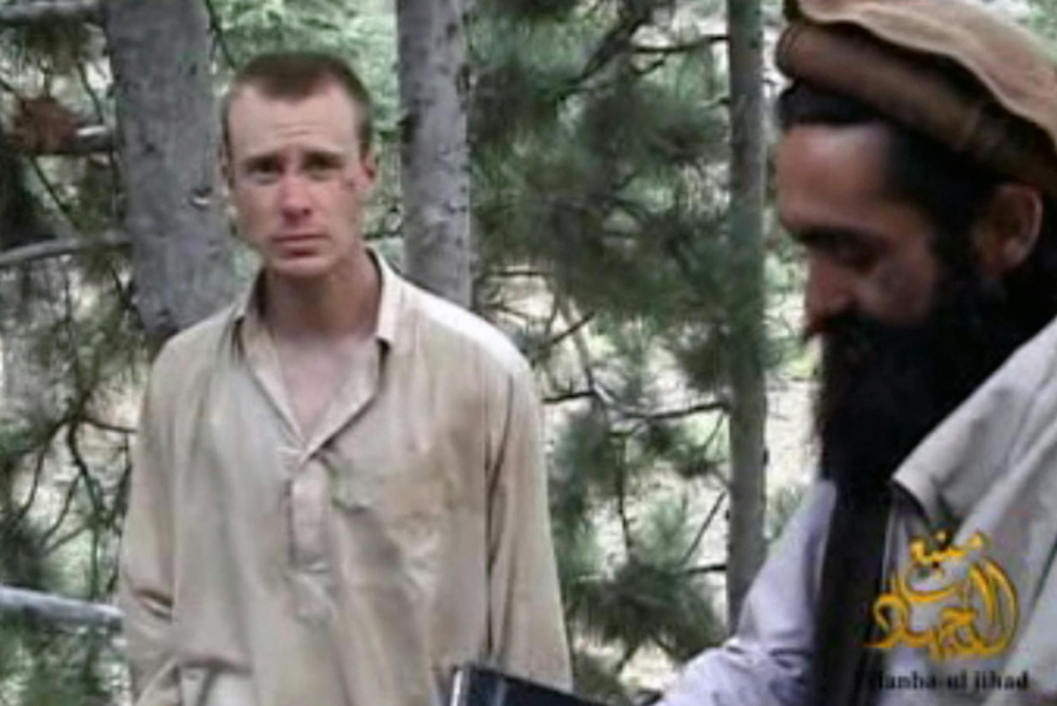 Dec. 8, 2010: Frame grab from a video released by the Taliban containing footage of a man believed to be Bowe Bergdahl.